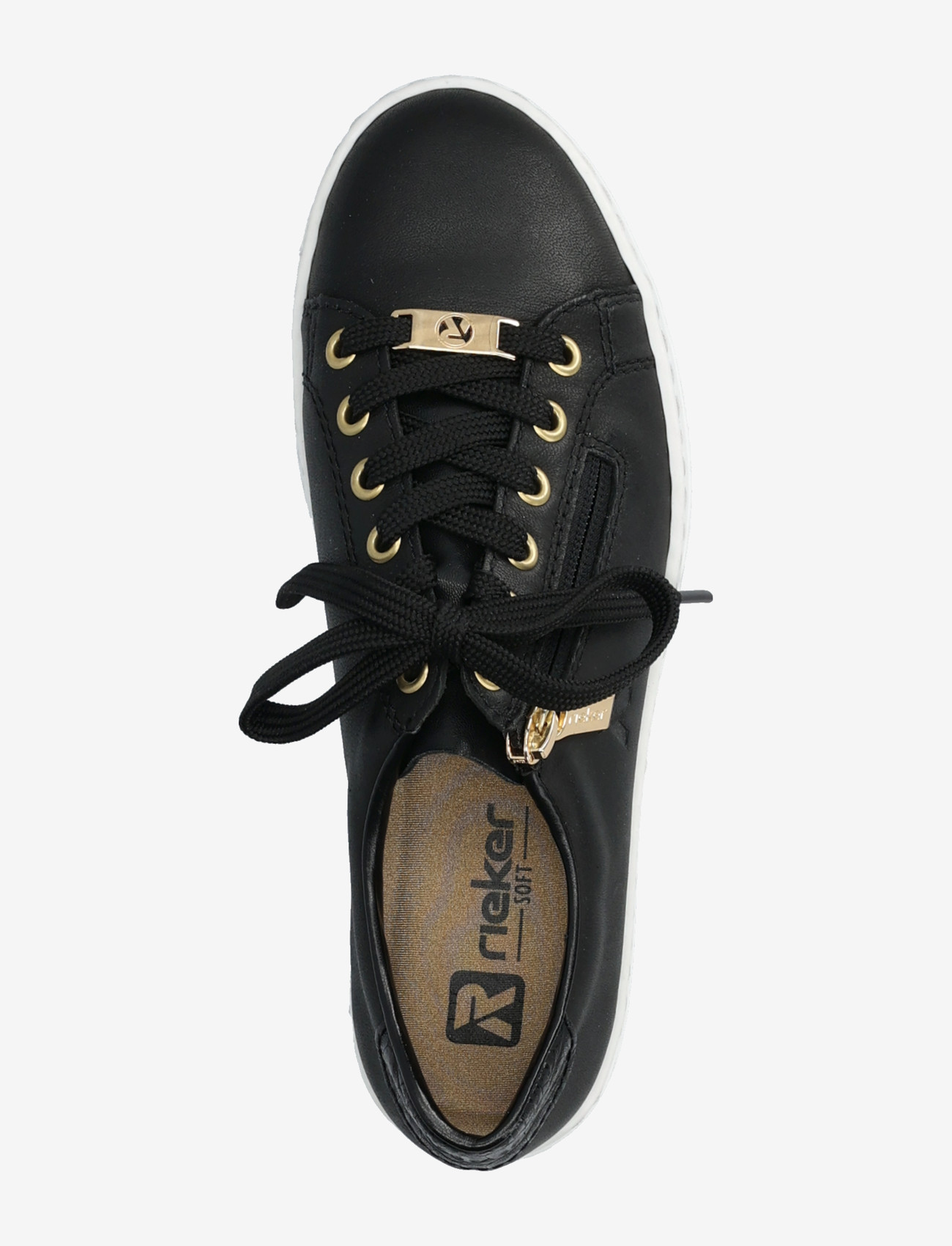 Rieker - L59L1-15 - lave sneakers - black - 3