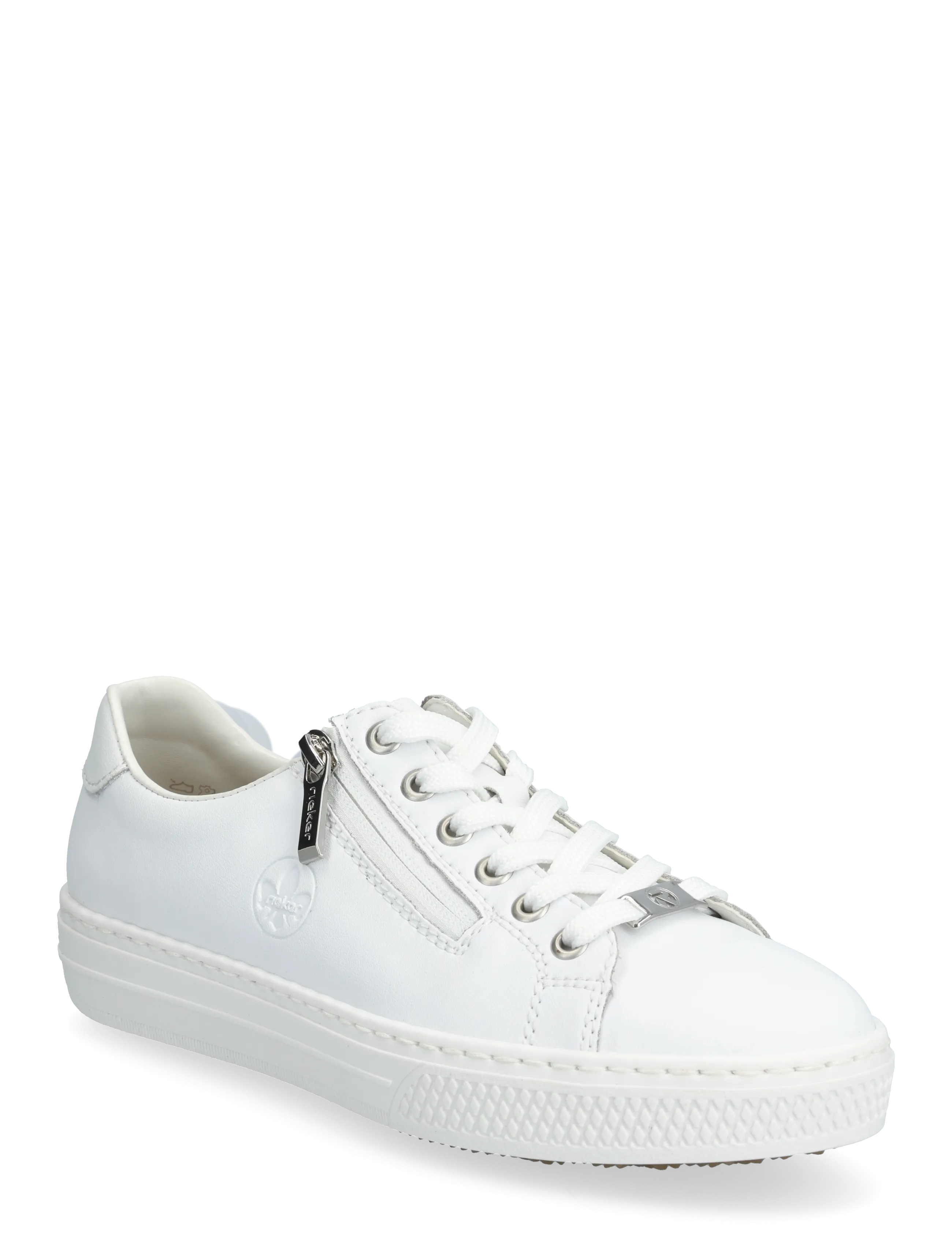 Rieker L59L1-15 - Low top sneakers - WHITE / white
