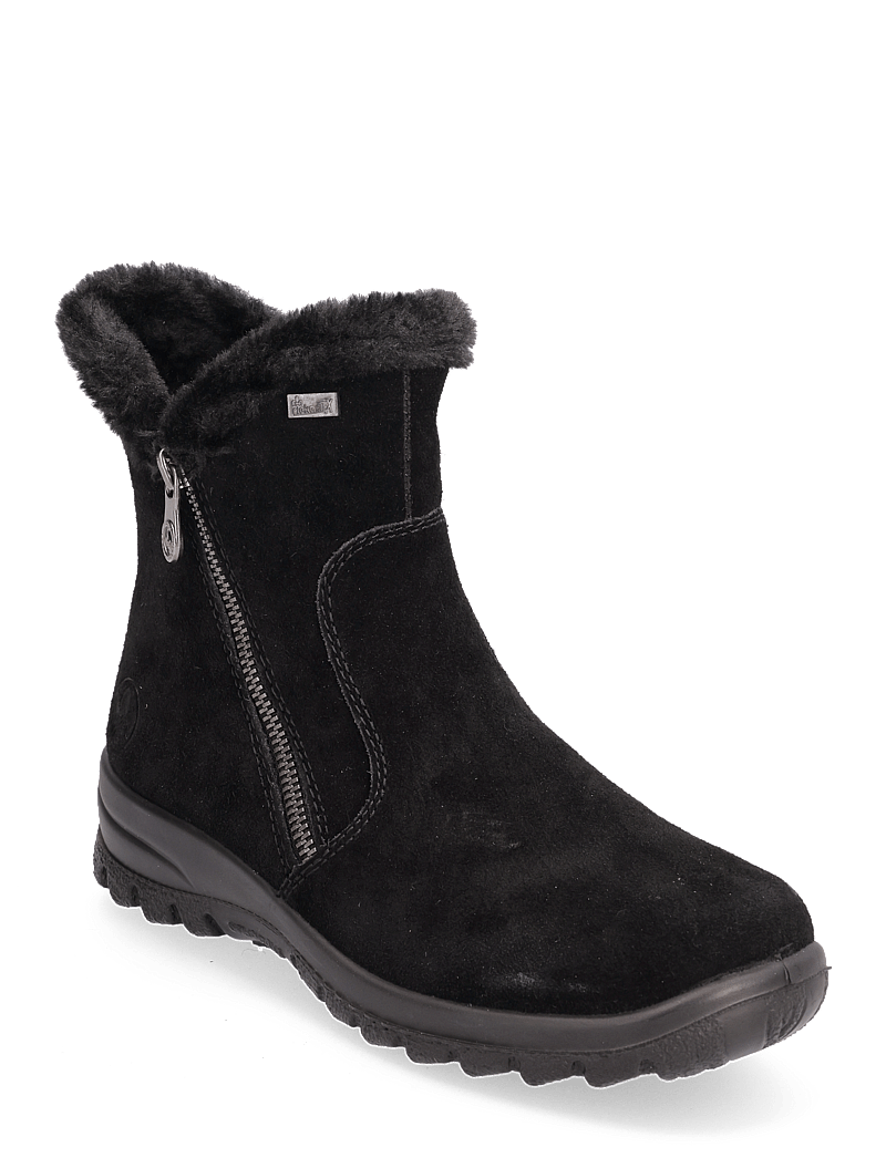 Rieker - Rieker Ladies mid height boots L7162-25 Brown - des chaussures d'hiver - black - 0
