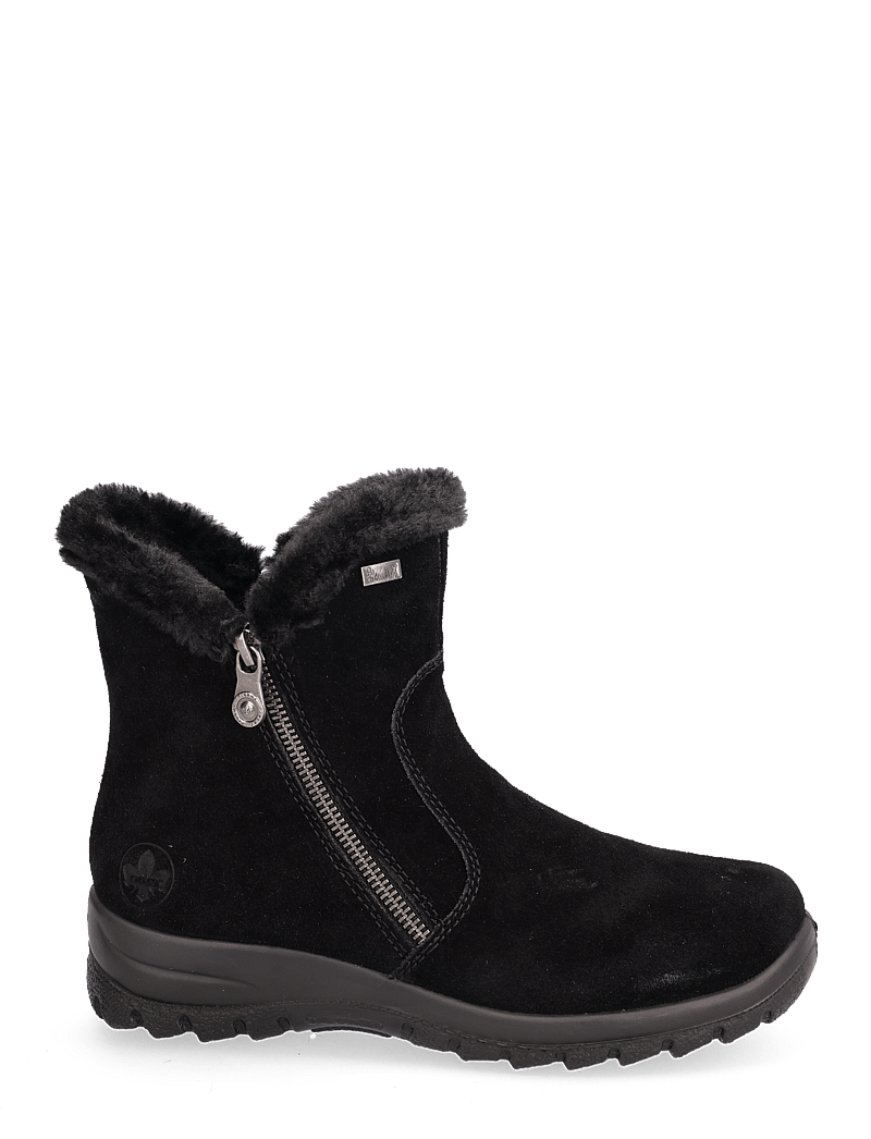 Rieker - Rieker Ladies mid height boots L7162-25 Brown - des chaussures d'hiver - black - 1