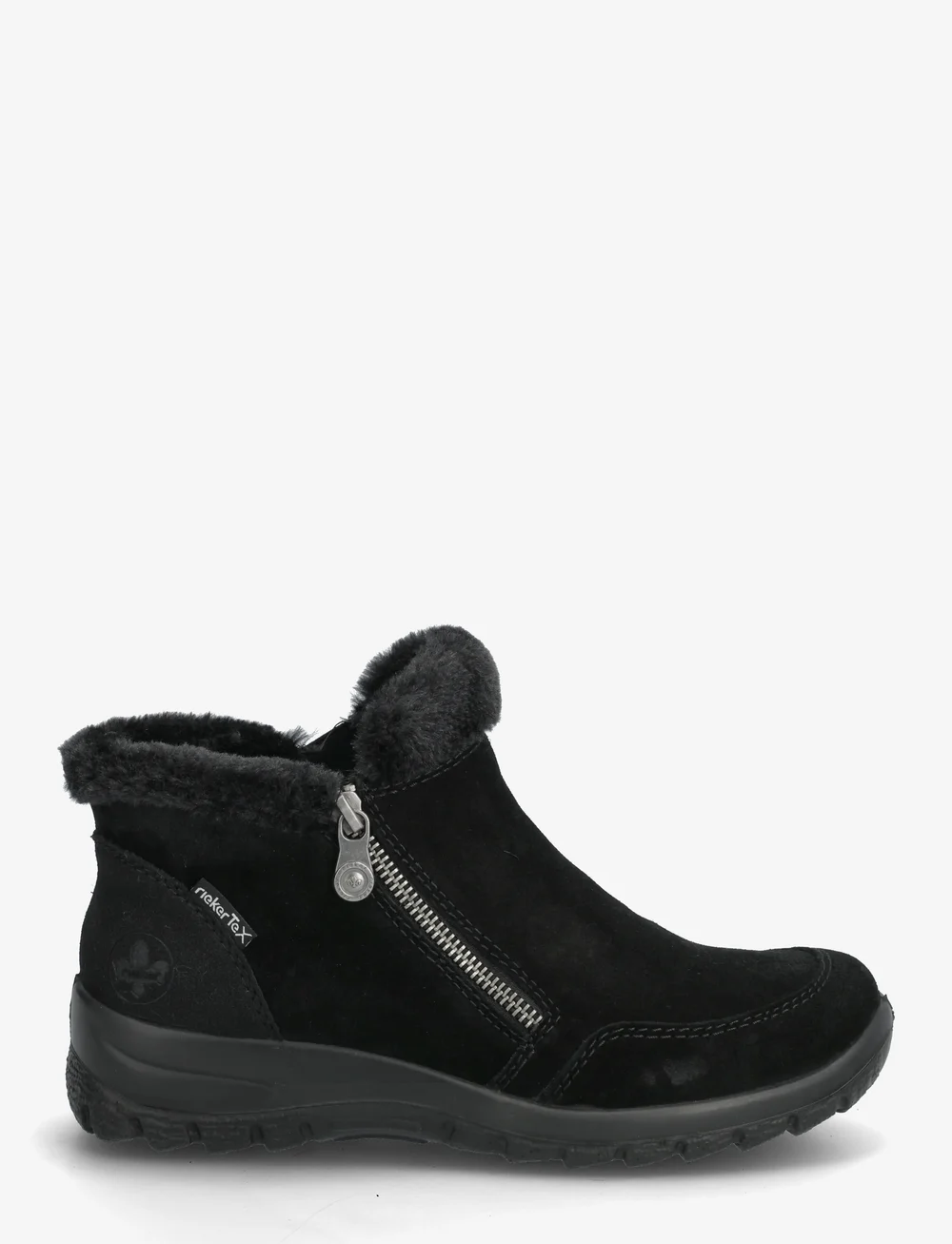 Rieker - L7188 - flade ankelstøvler - black - 1