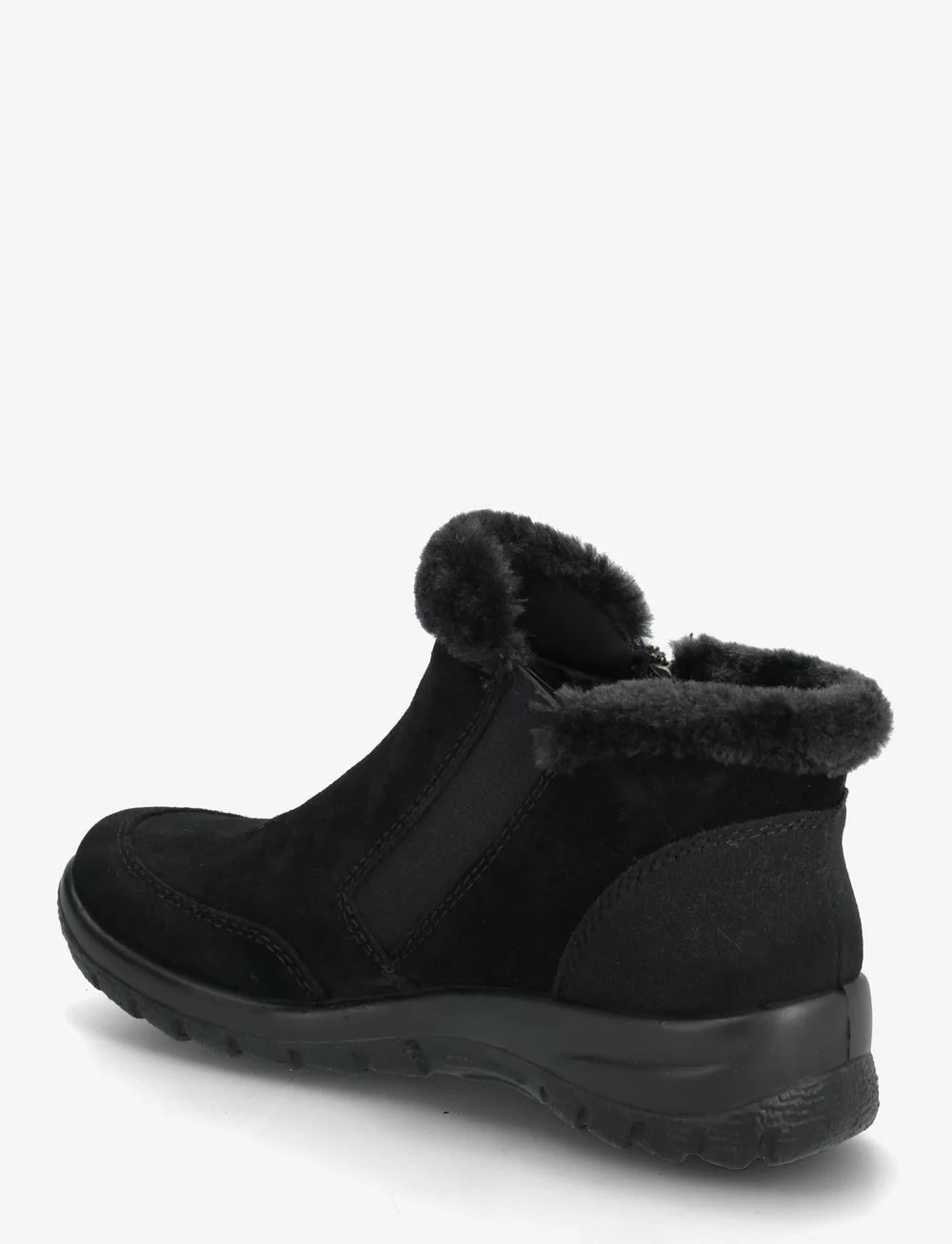 Rieker - L7188 - flade ankelstøvler - black - 2