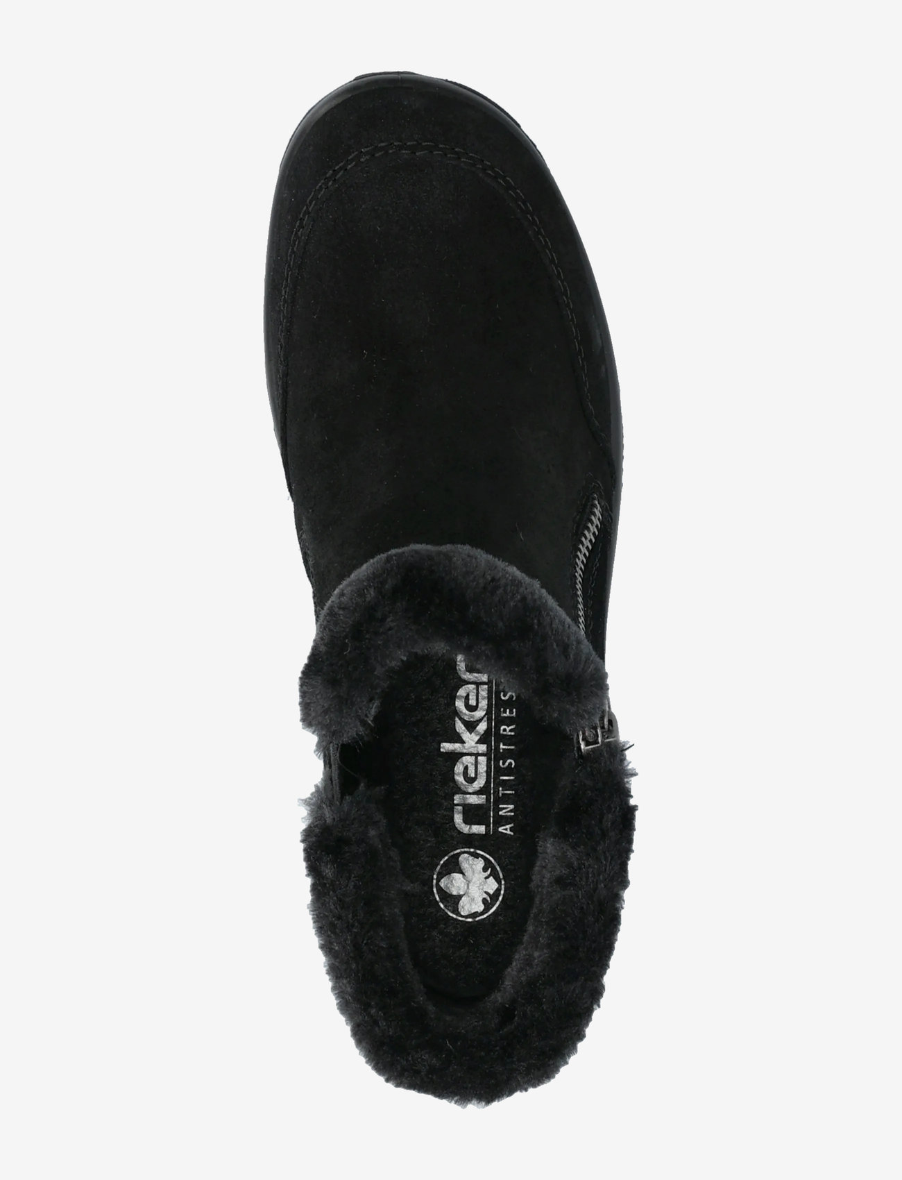 Rieker - L7188 - flade ankelstøvler - black - 3