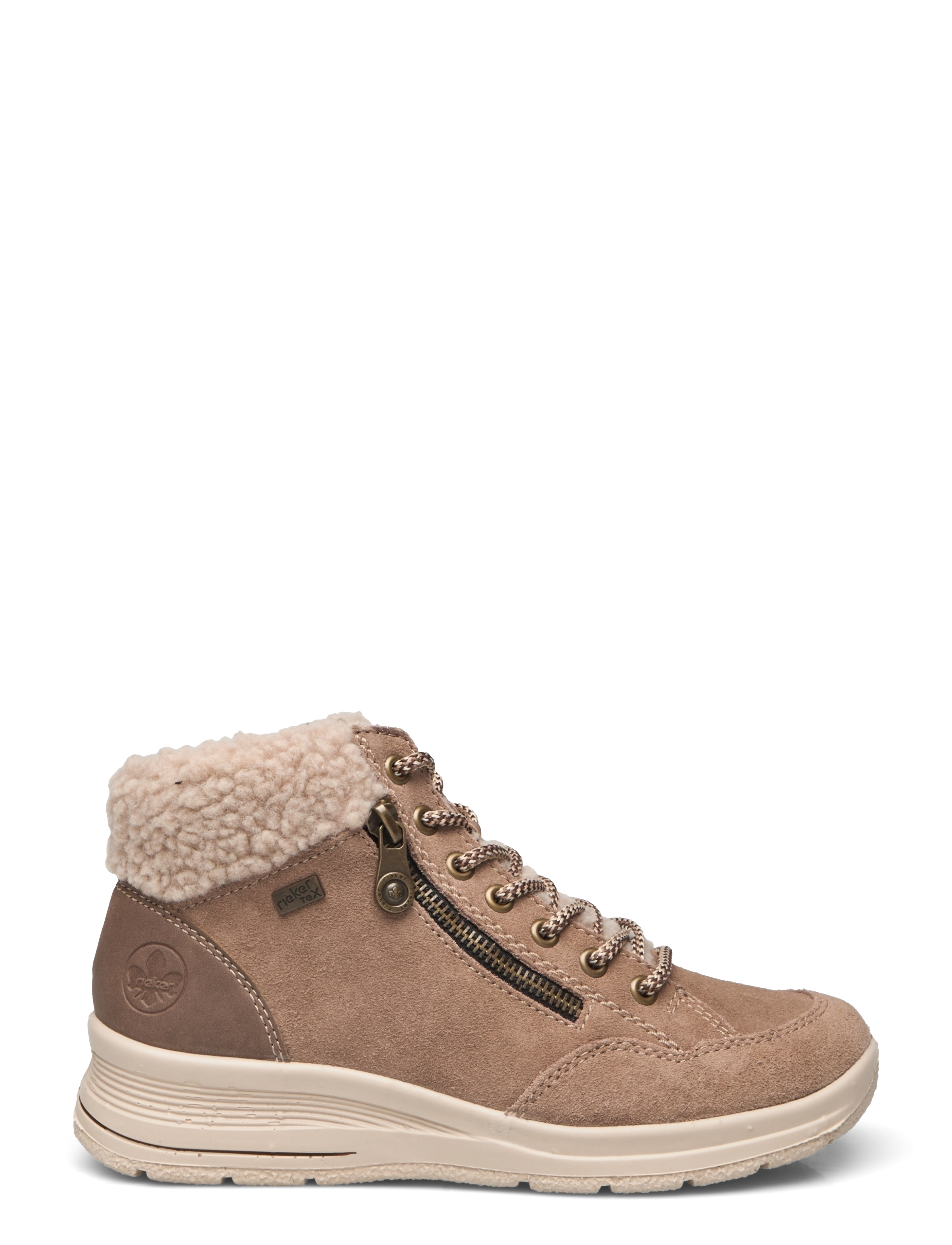Rieker - L7701 - puszābaki bez papēža - brown - 1