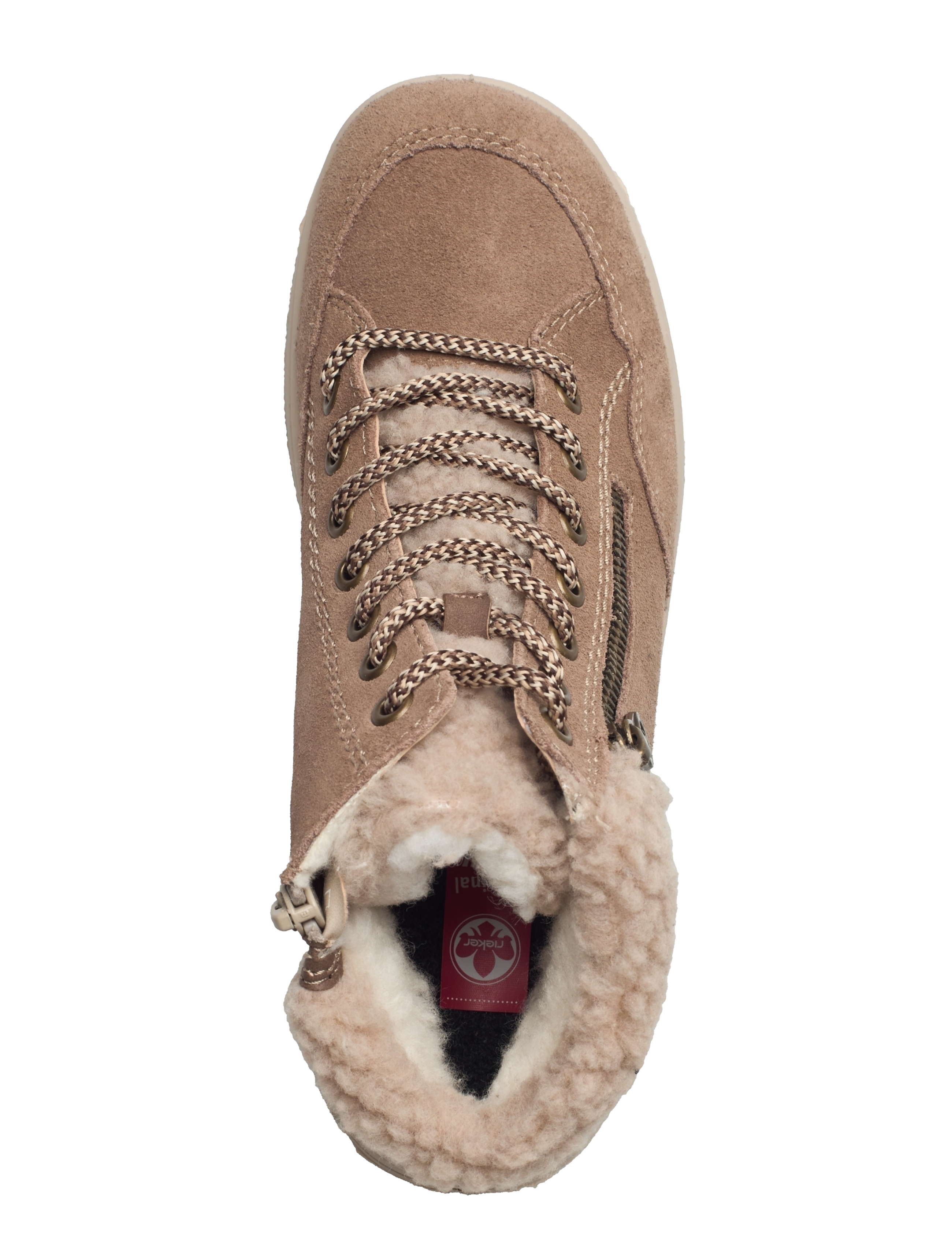 Rieker - L7701 - puszābaki bez papēža - brown - 3