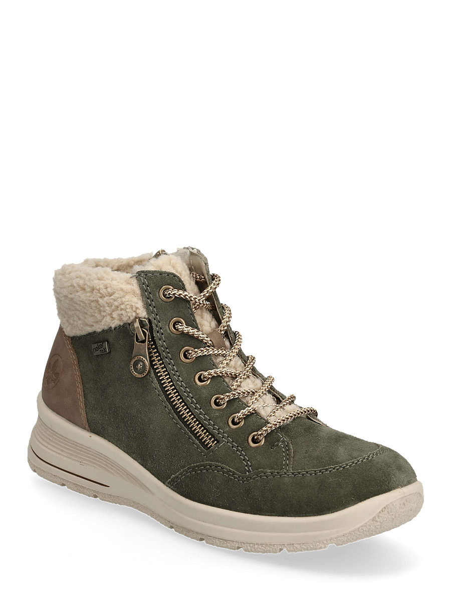 Rieker - L7701 - reimuð stígvél - green - 0