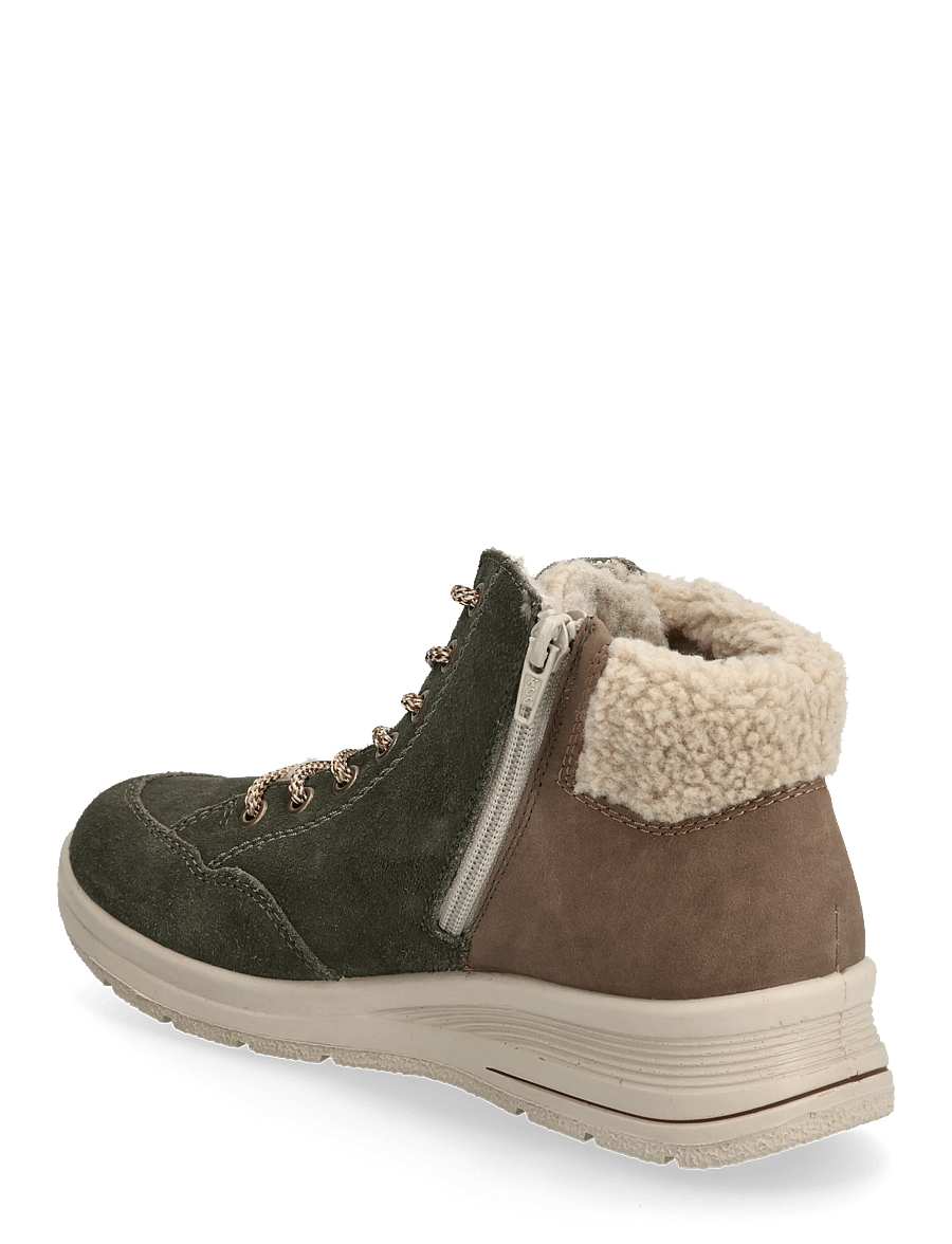 Rieker - L7701 - reimuð stígvél - green - 2