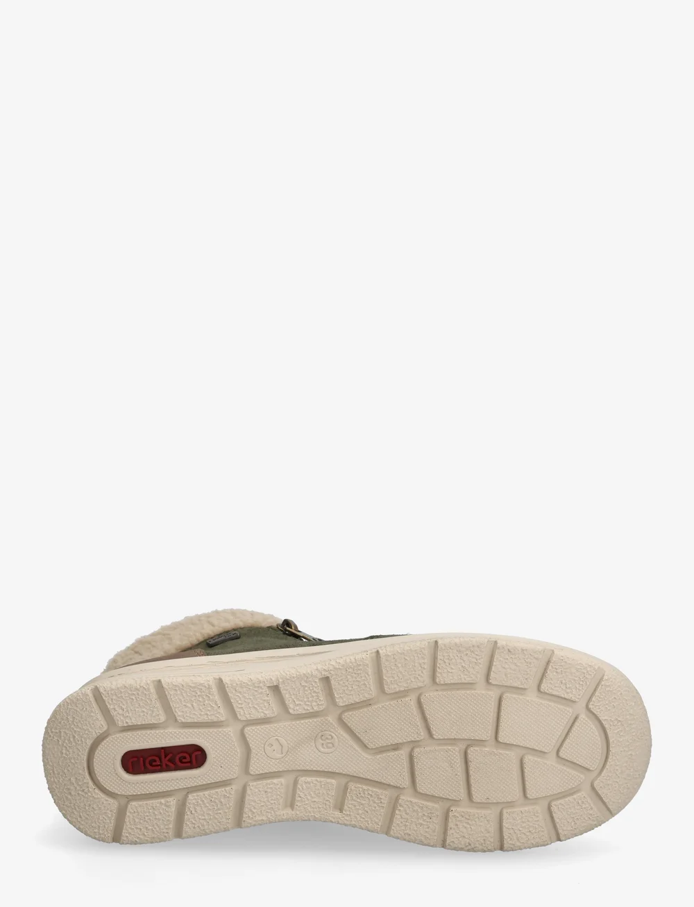 Rieker - L7701 - snørestøvler - green - 4