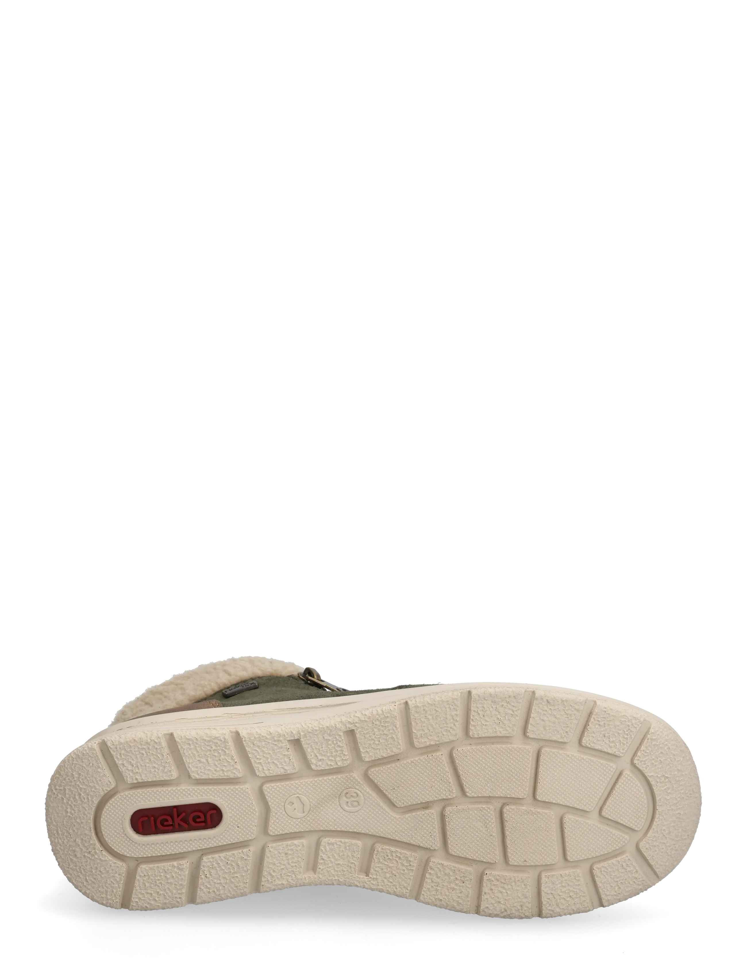 Rieker - L7701 - nauhalliset nilkkurit - green - 4