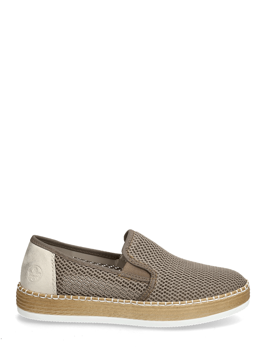 Rieker - Rieker Ladies shoes L7873-64 Beige - espadrillur - beige - 1