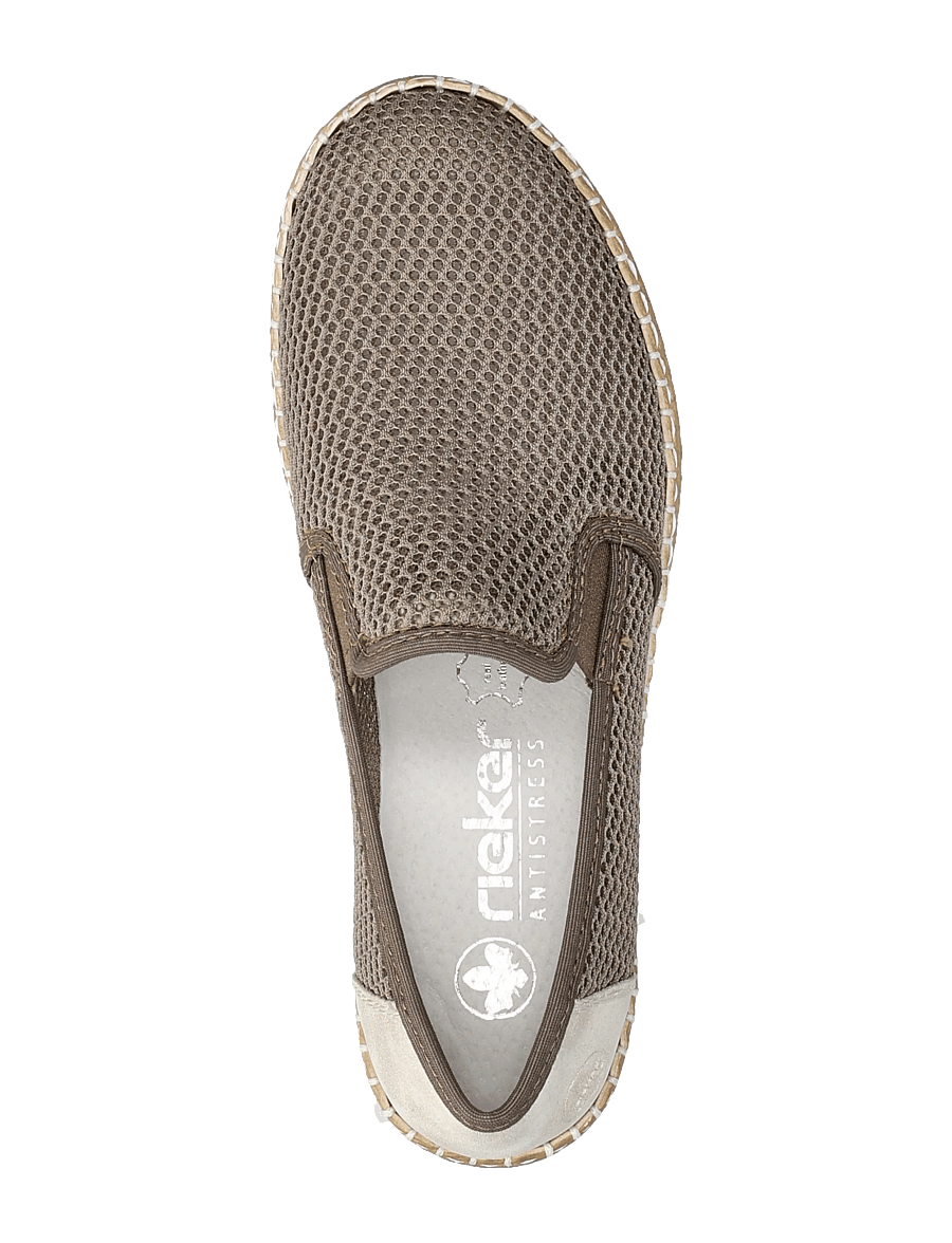 Rieker - Rieker Ladies shoes L7873-64 Beige - espadrillur - beige - 3