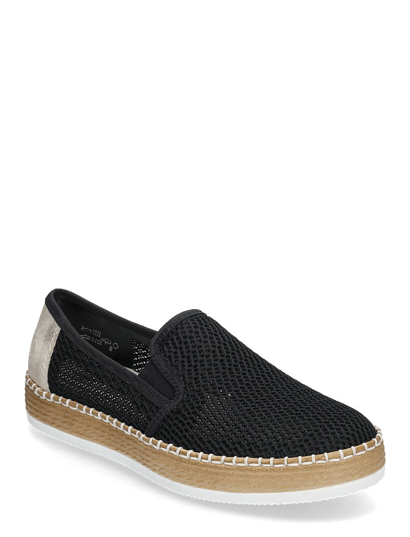 Rieker - Rieker Ladies shoes L7873-64 Beige - espadrilles - black - 0