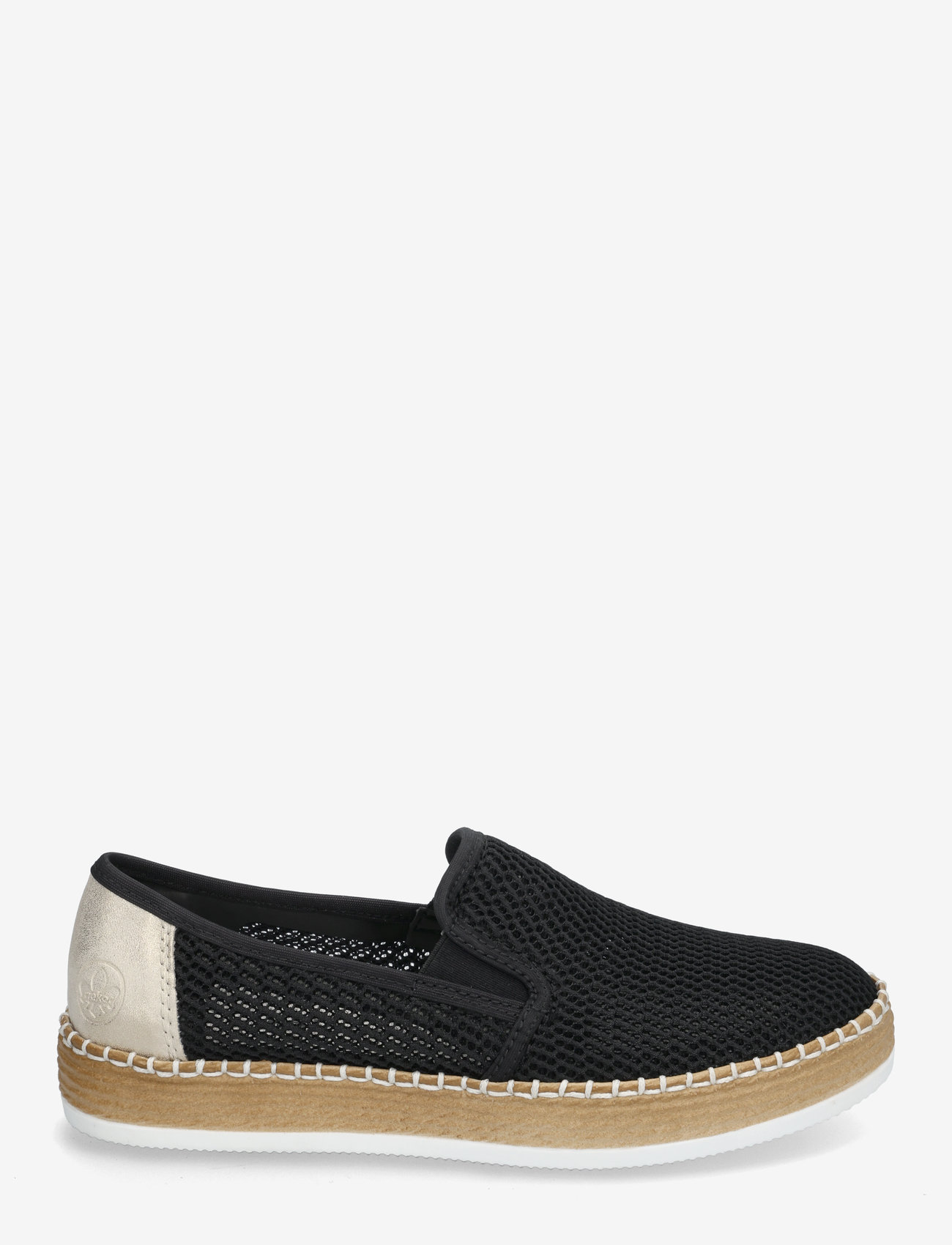 Rieker - L7873-31 - slip-on sneakers - black - 1