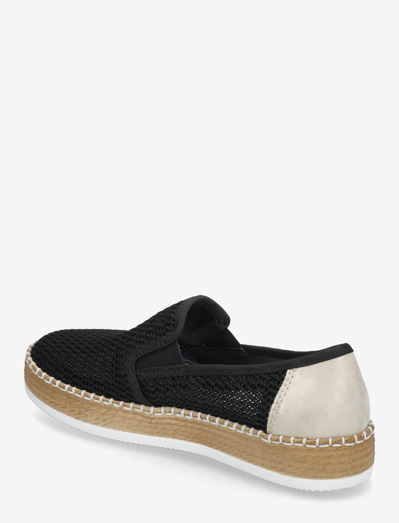 Rieker - L7873-31 - slip-on sneakers - black - 2
