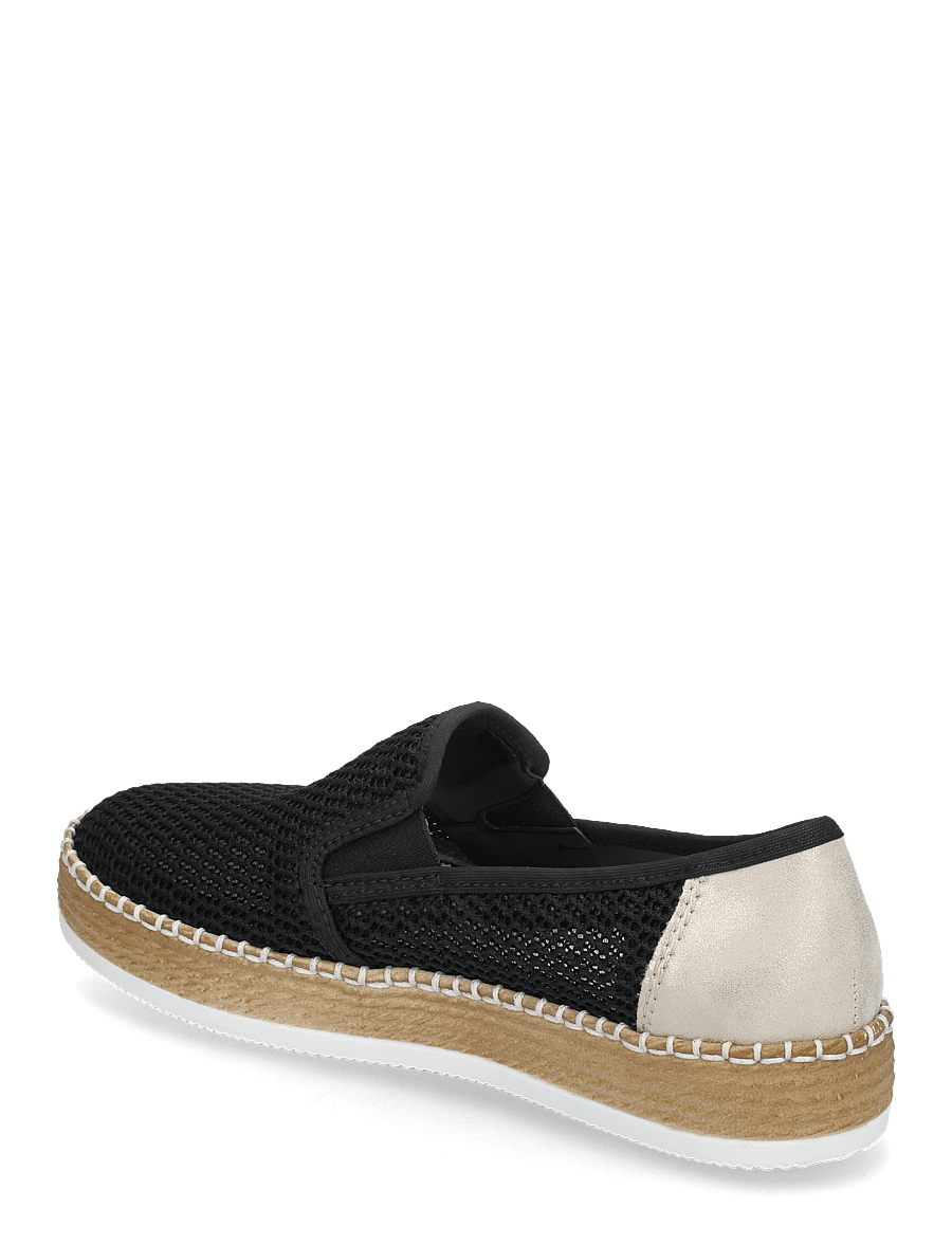 Rieker - Rieker Ladies shoes L7873-64 Beige - espadryle - black - 2