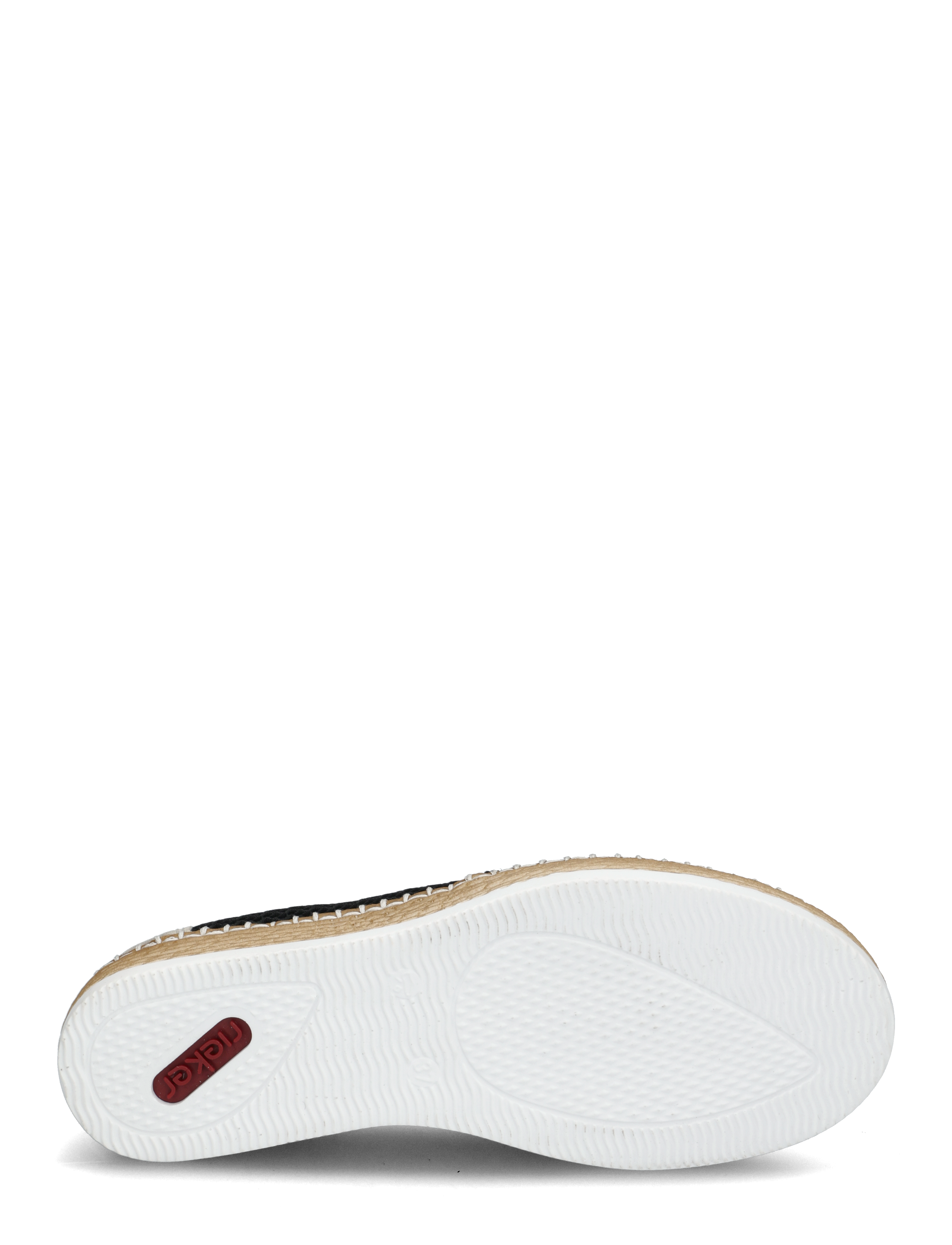 Rieker - Rieker Ladies shoes L7873-64 Beige - espadrillos - black - 4