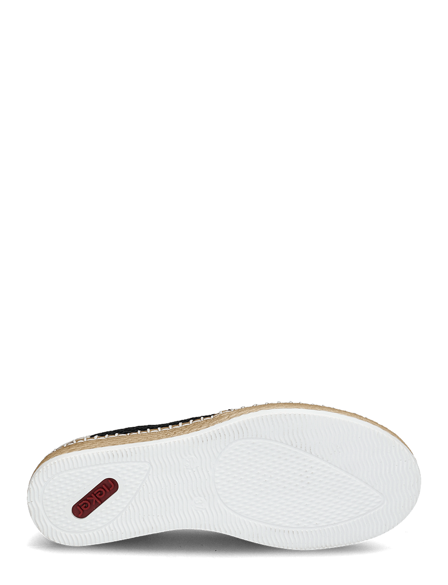 Rieker - Rieker Ladies shoes L7873-64 Beige - espadryle - black - 4