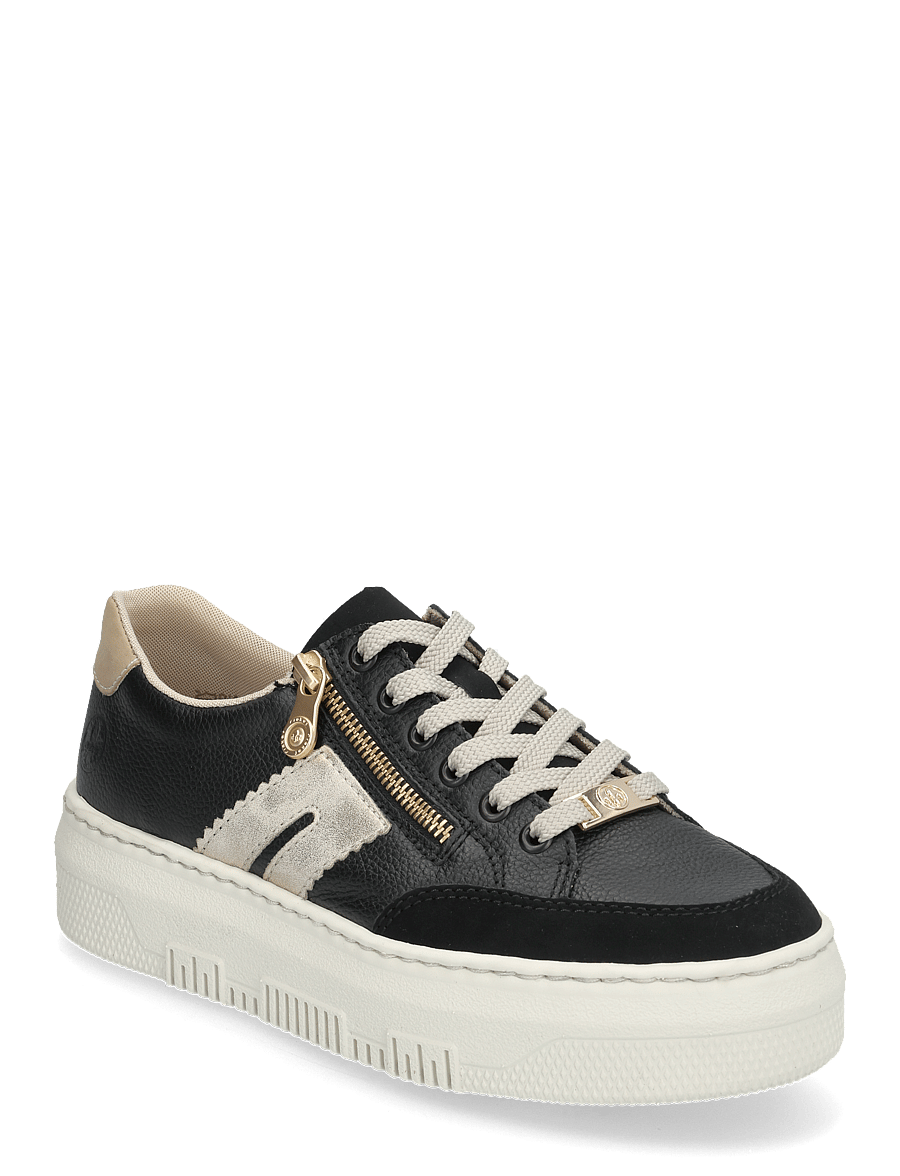Rieker - M1912-00 - chunky sneaker - black - 0