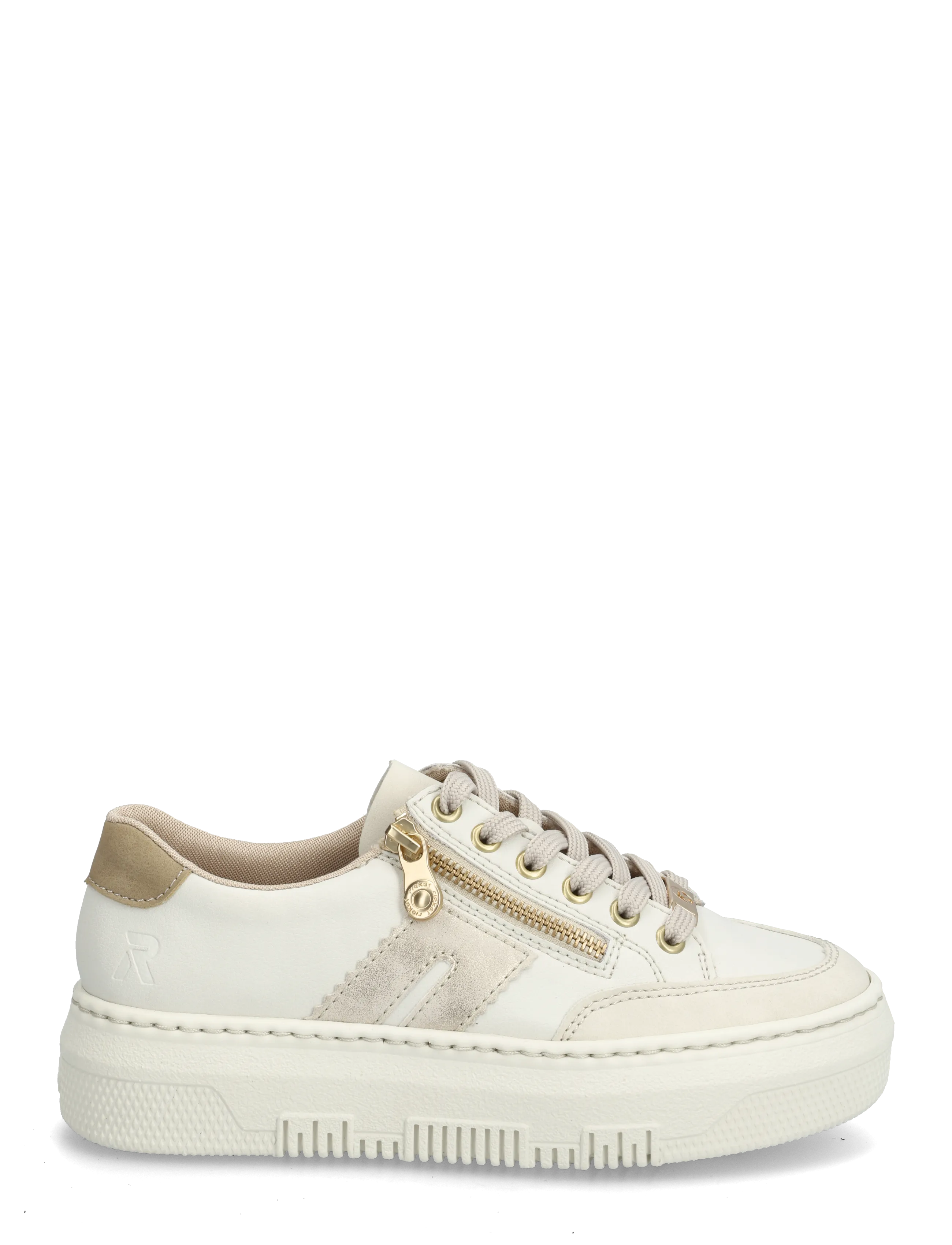 Rieker - M1912-00 - chunky sneaker - white - 1