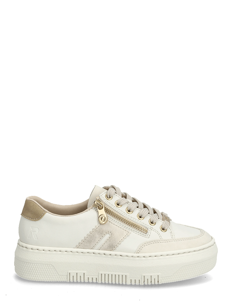 Rieker - M1912-00 - chunky sneaker - white - 1
