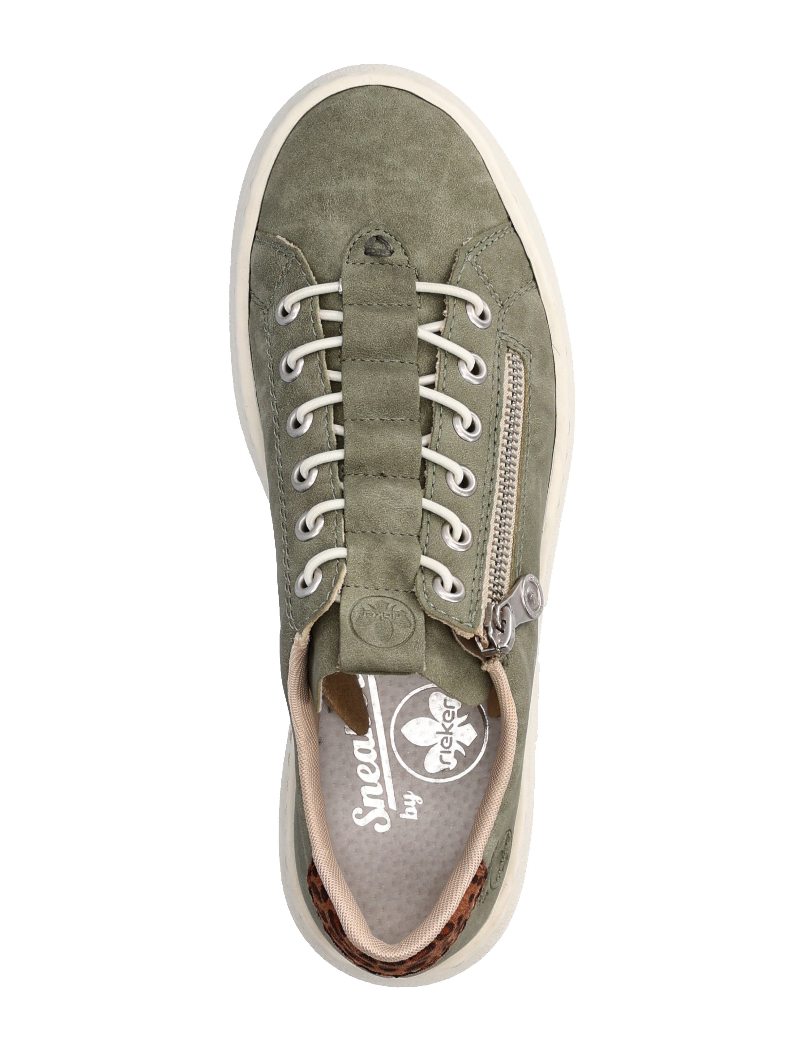 Rieker - M1952-52 - niedrige sneaker - green - 3