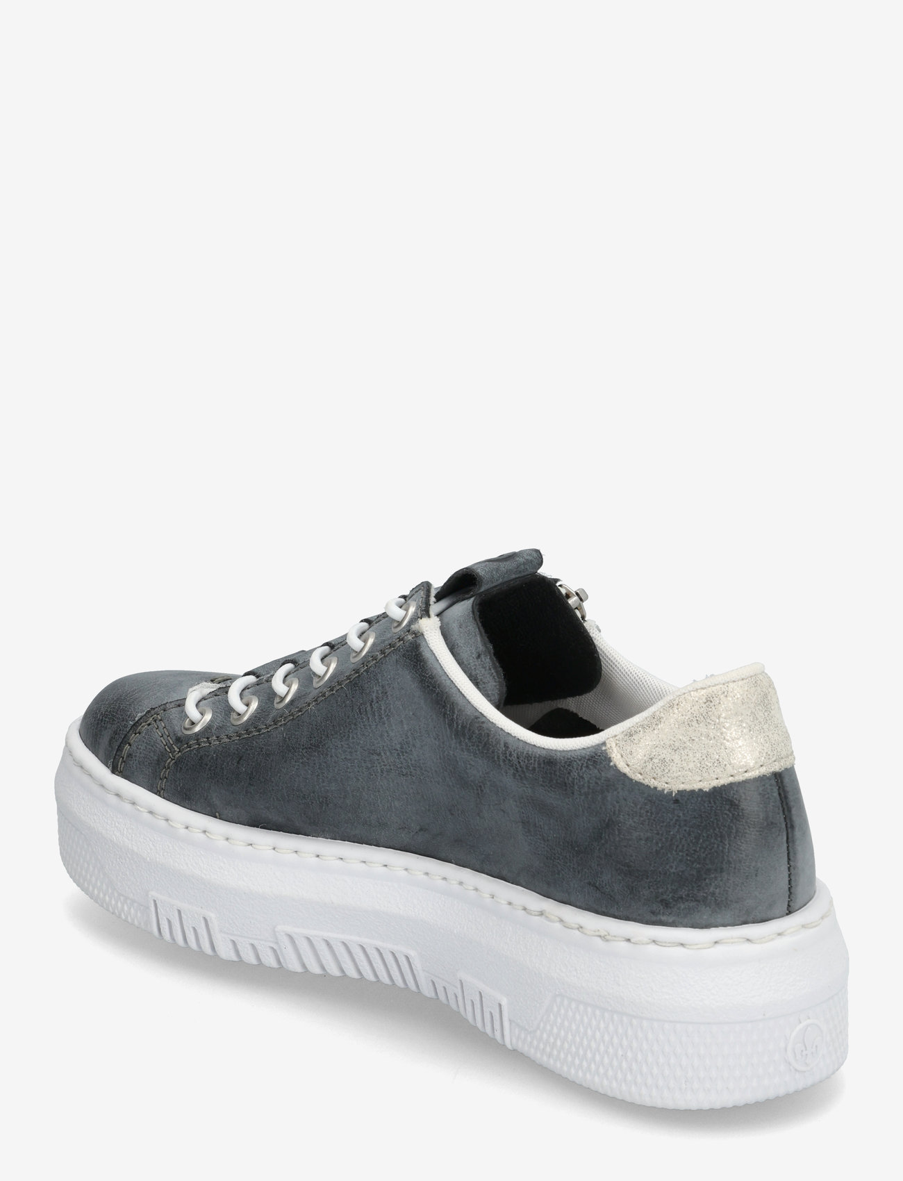 Rieker M1953 Rieker Plateau Sneaker Grau Rieker Damen Sneaker
