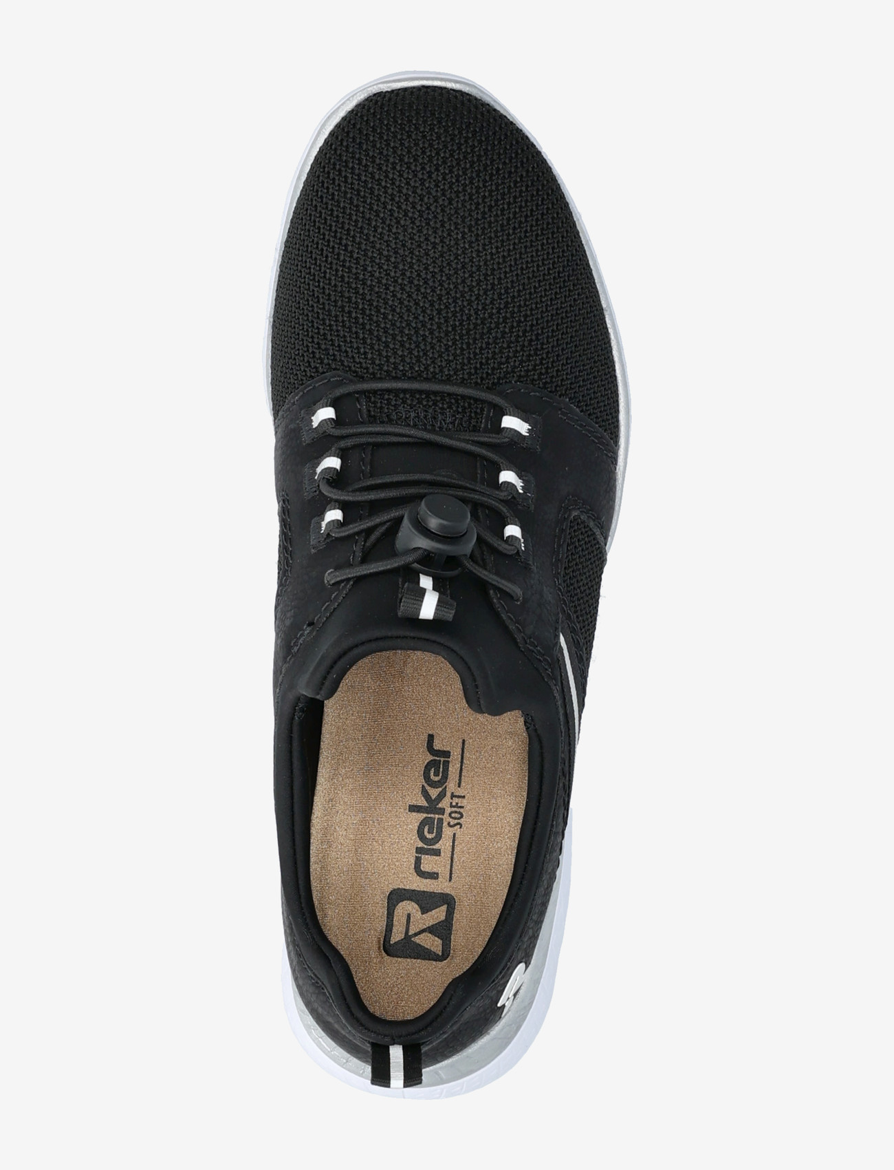 Rieker - Rieker Ladies shoes M5065-00 Black - niedrige sneakers - black - 3