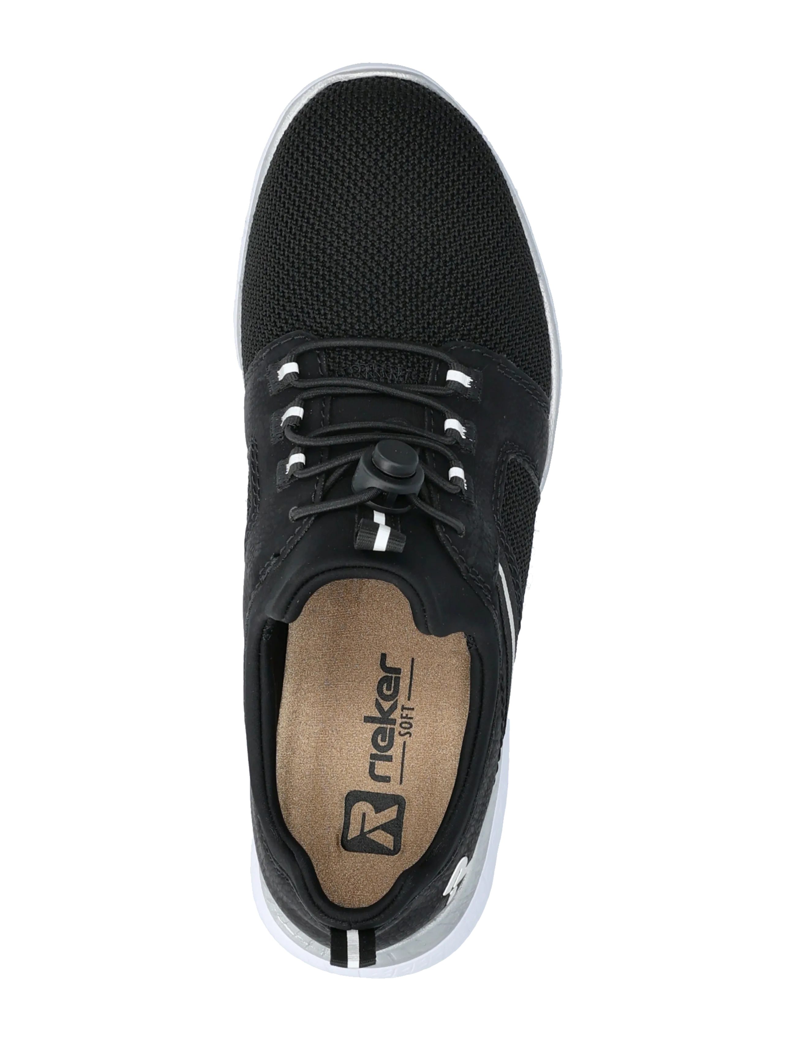 Rieker - Rieker Ladies shoes M5065-00 Black - laisvalaikio batai žemu aulu - black - 3