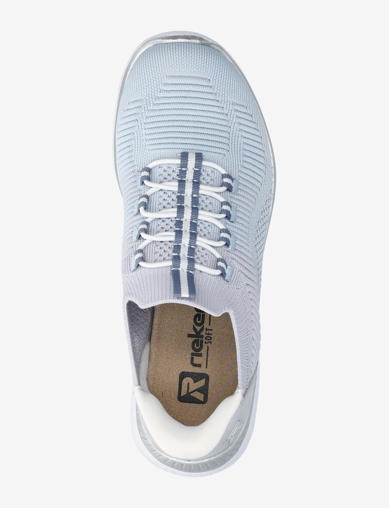 Rieker - Rieker Ladies shoes M5066-80 White - konfirmation - blue - 3