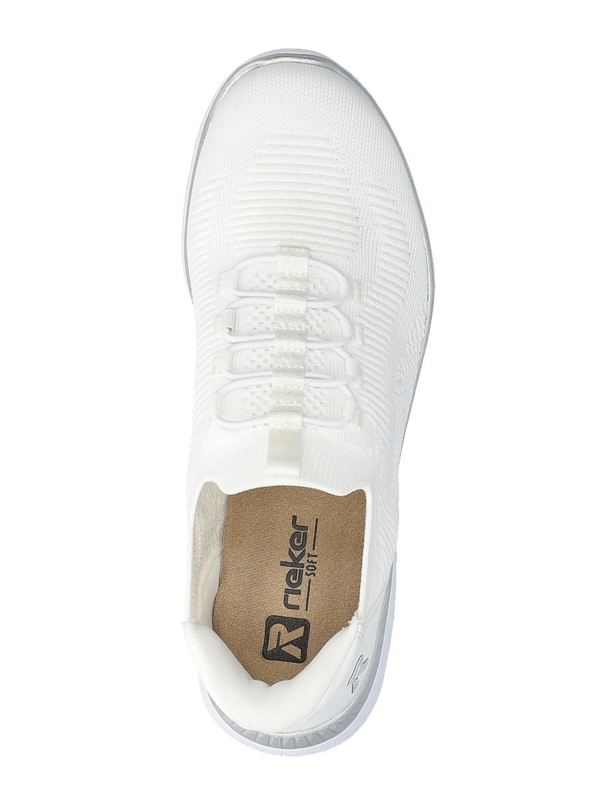 Rieker - Rieker Ladies shoes M5066-80 White - confirmation - white - 3
