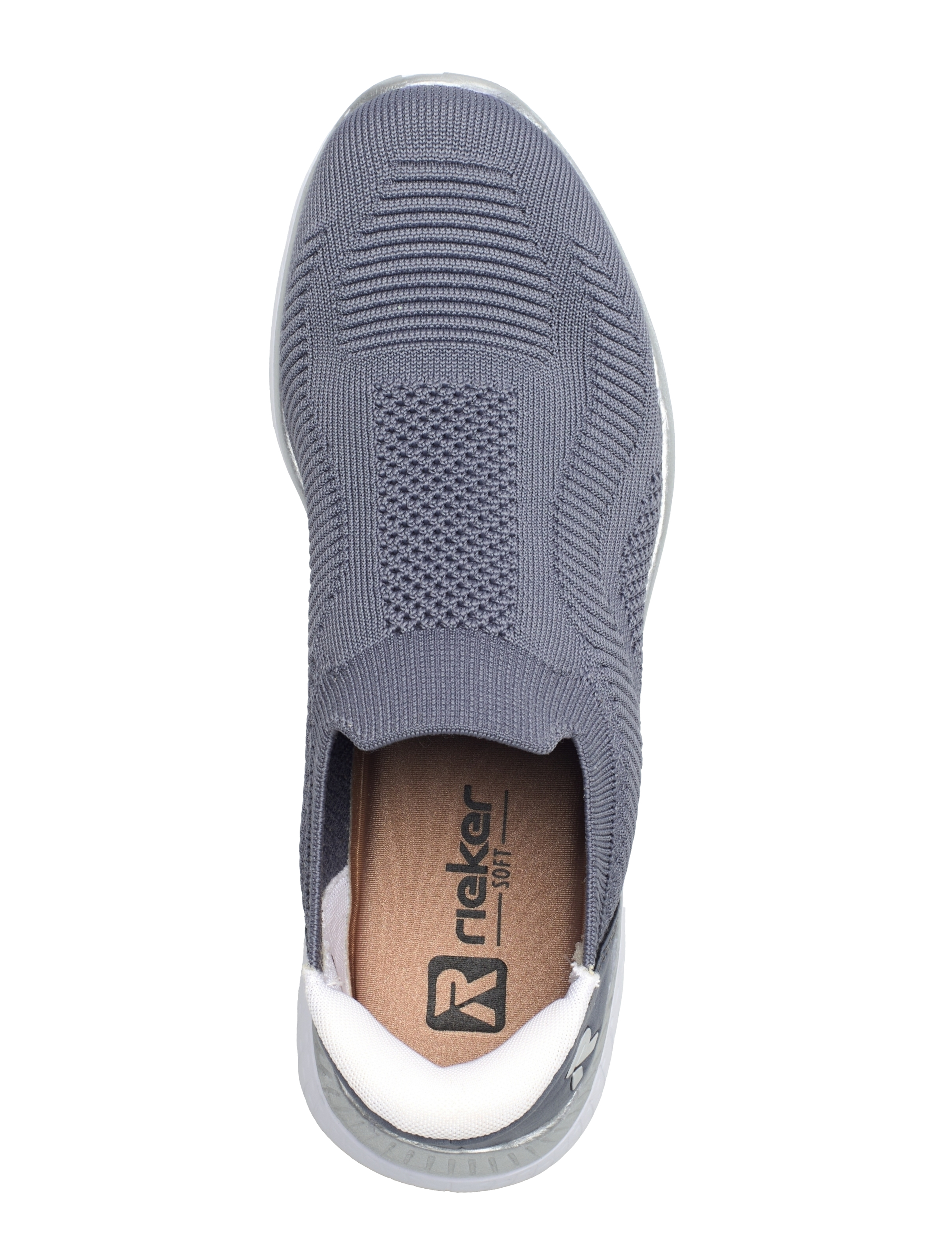 Rieker - Rieker Ladies shoes M5072-10 Blue - vardagsstil - blue - 3