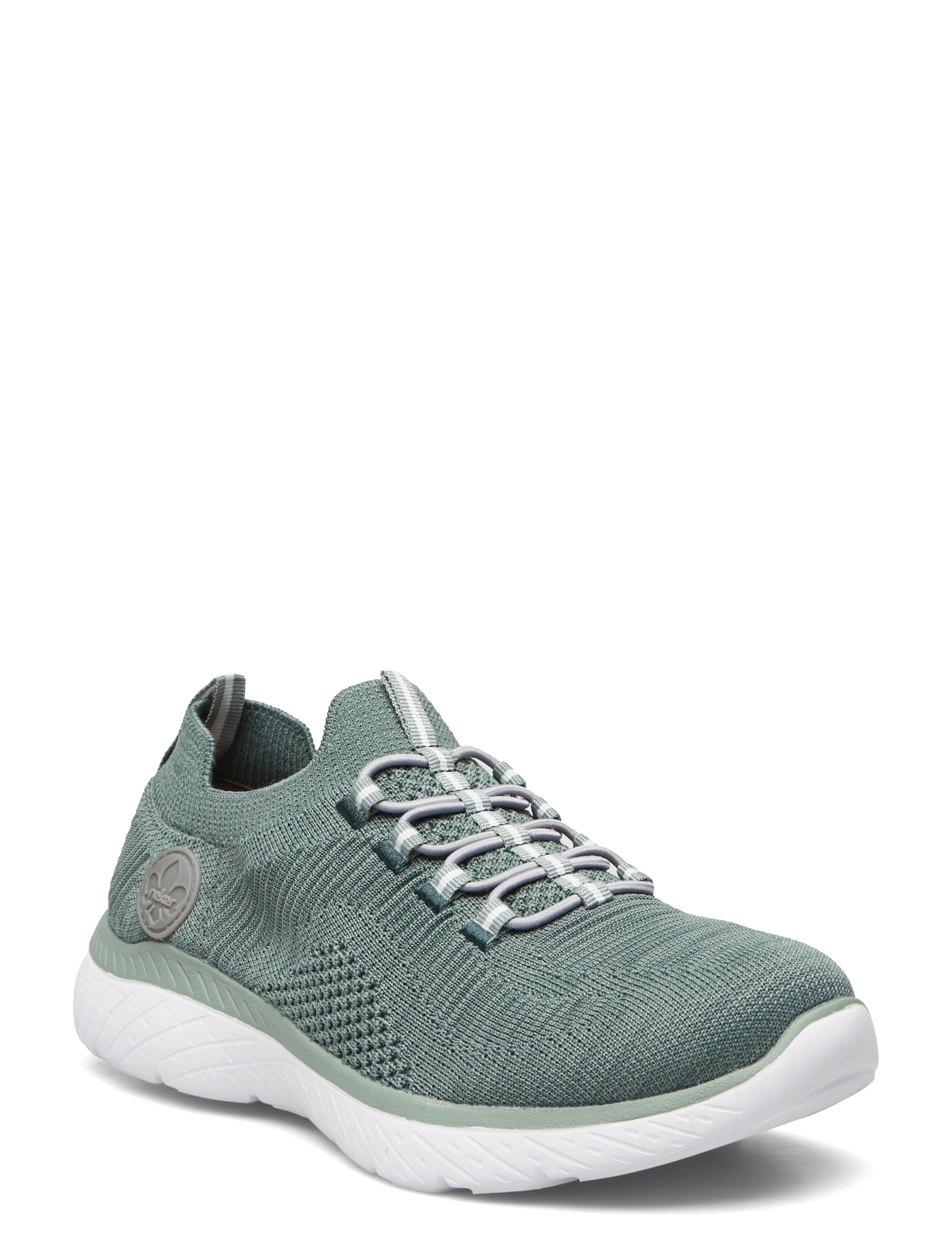 Rieker Ladies Shoes M5074-52 Green, Kvinder, Slip-On Sneaker, Grøn, Str: 40