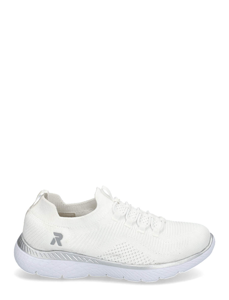 Rieker - M5074-80 - niedrige sneaker - white - 1