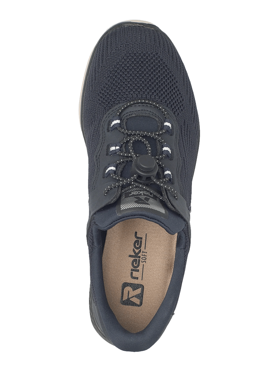 Rieker - M5076-14 - låga sneakers - blue - 3