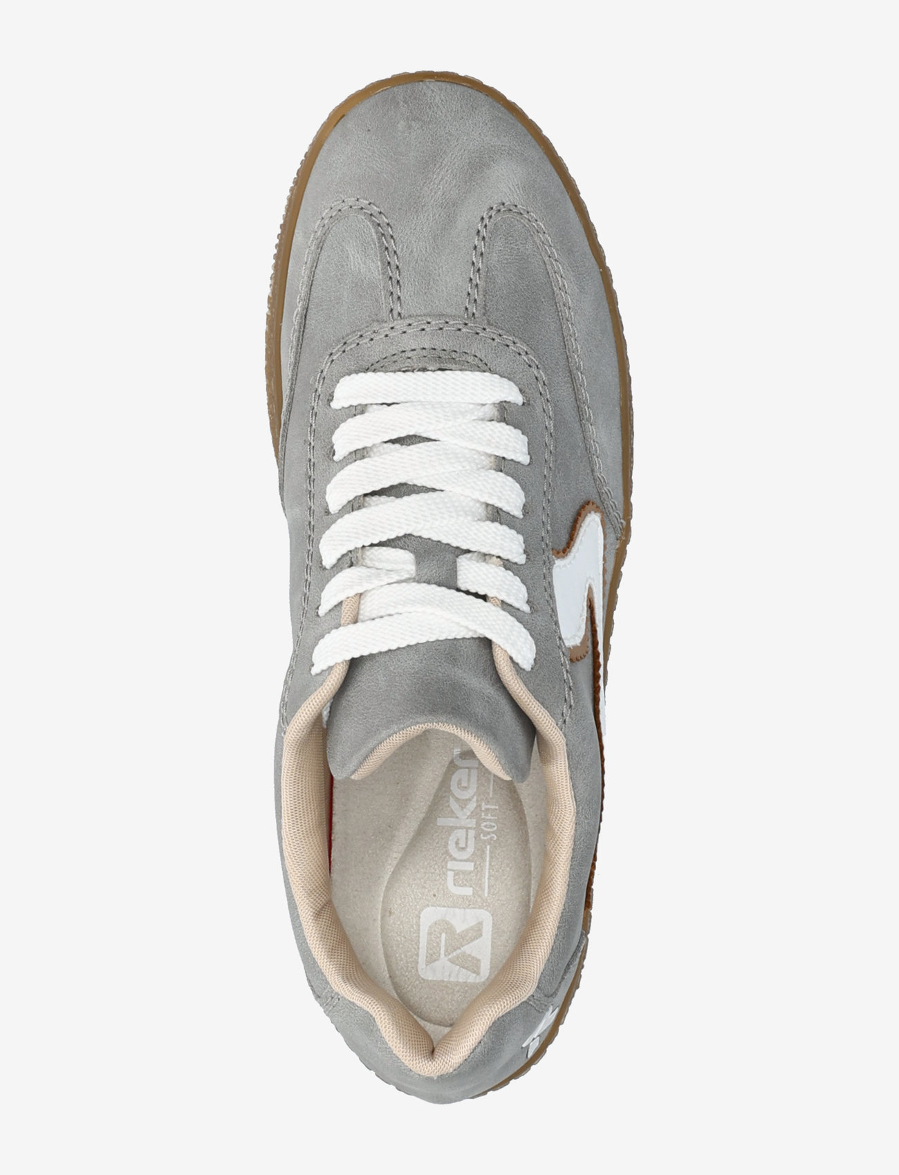 Rieker - M5512-45 - låga sneakers - grey - 3