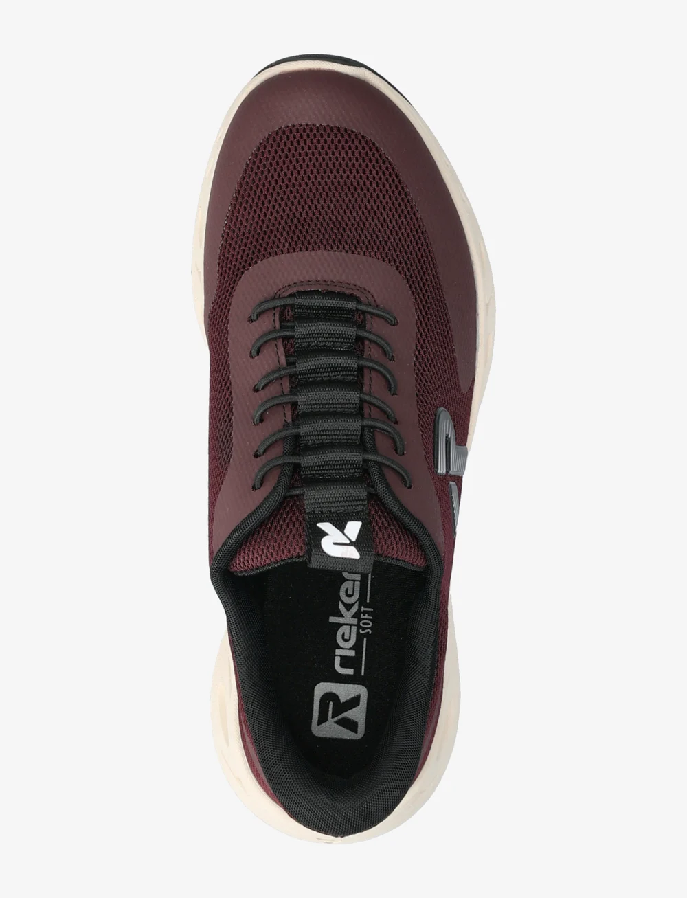 Rieker - M6551 - lave sneakers - red - 3