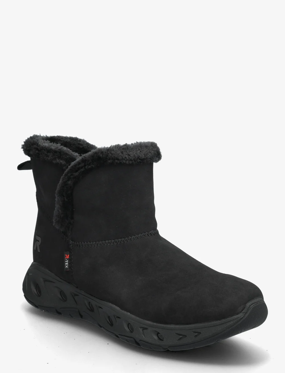 Rieker - M6554 - flade ankelstøvler - black - 0