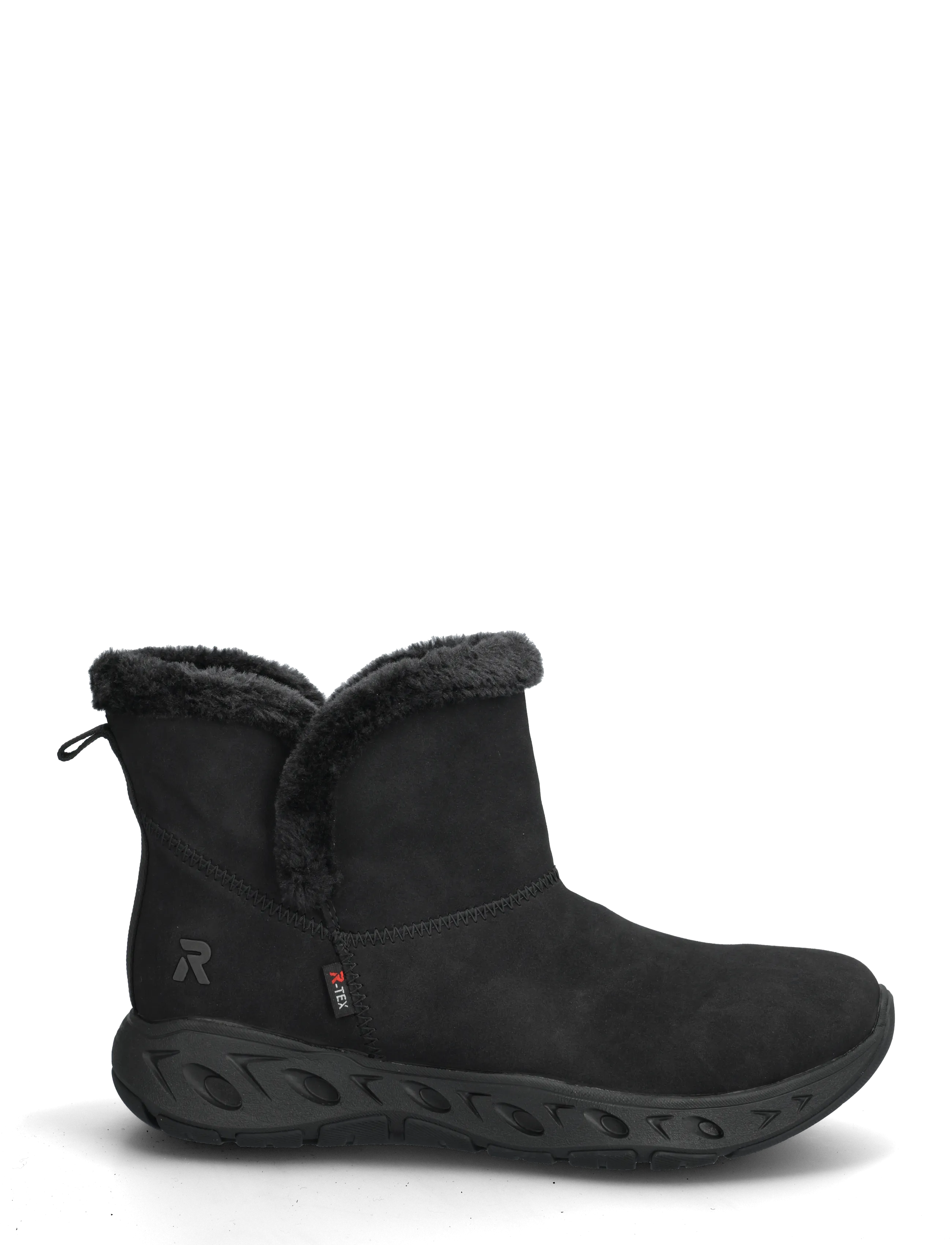 Rieker - M6554 - lygiapadžiai aulinukai iki kulkšnių - black - 1