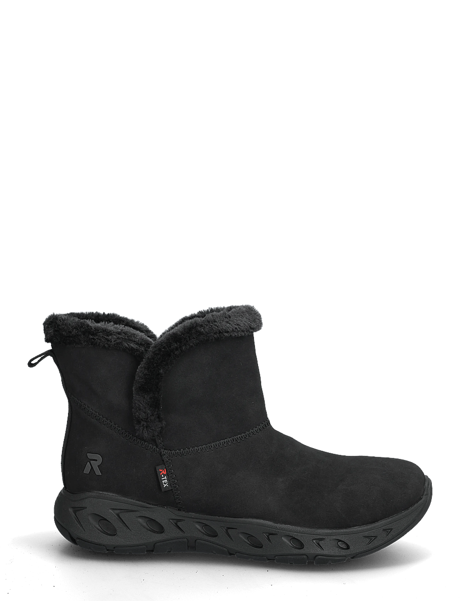Rieker - M6554 - madalad poolsaapad - black - 1