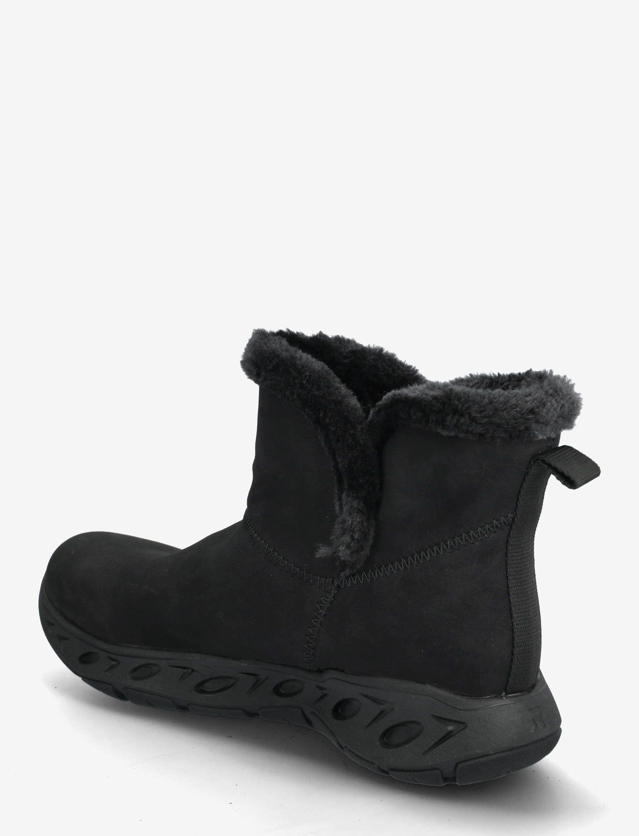Rieker - M6554 - flade ankelstøvler - black - 2