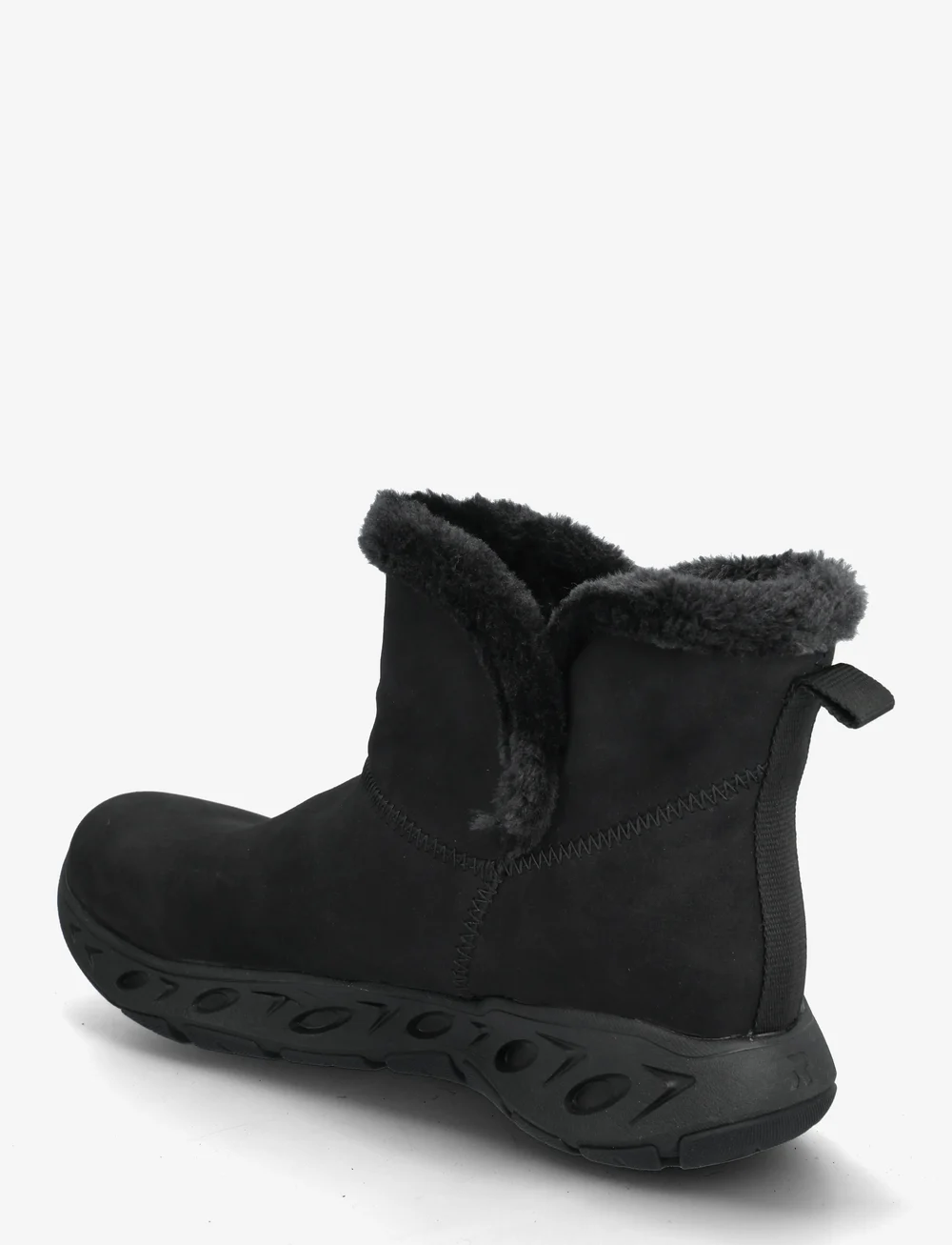 Rieker - M6554 - flade ankelstøvler - black - 2