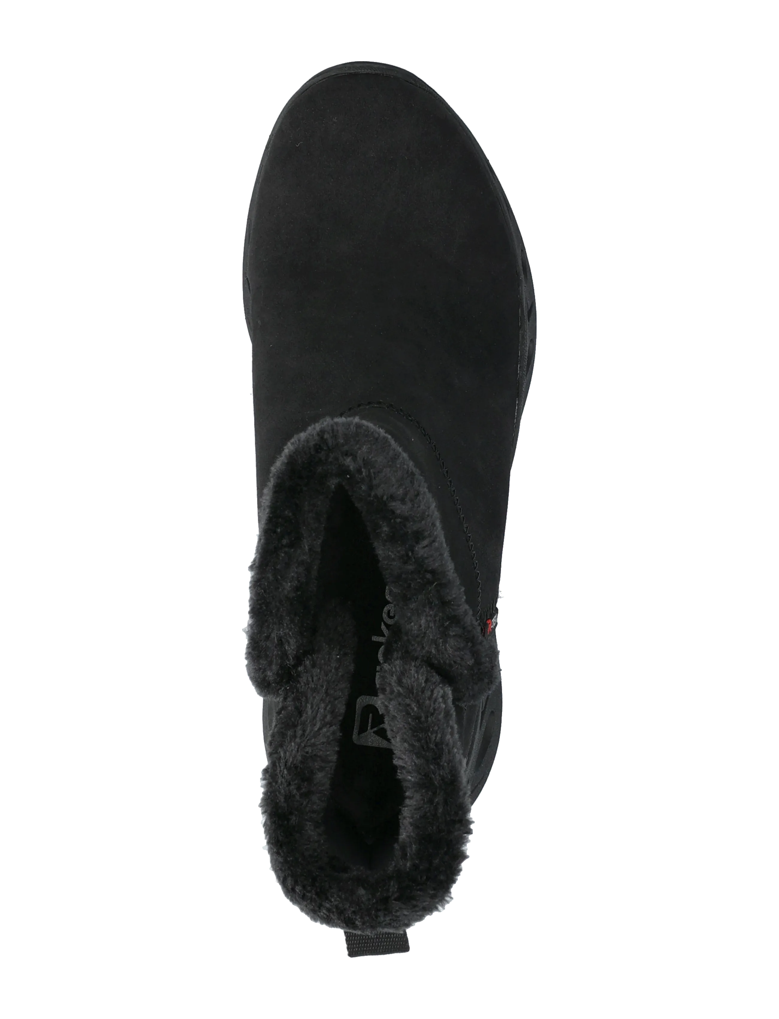 Rieker - M6554 - lygiapadžiai aulinukai iki kulkšnių - black - 3