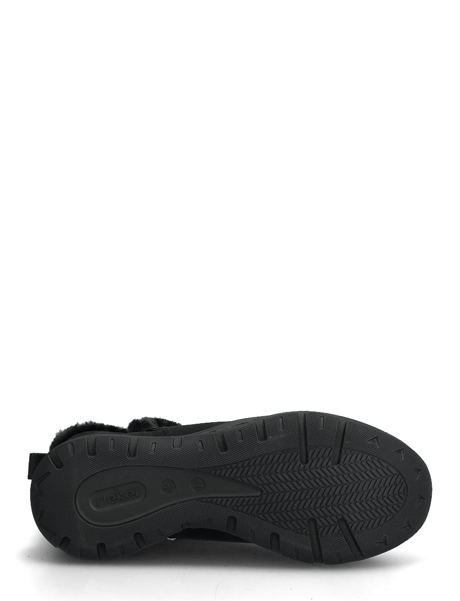Rieker - M6554 - madalad poolsaapad - black - 4