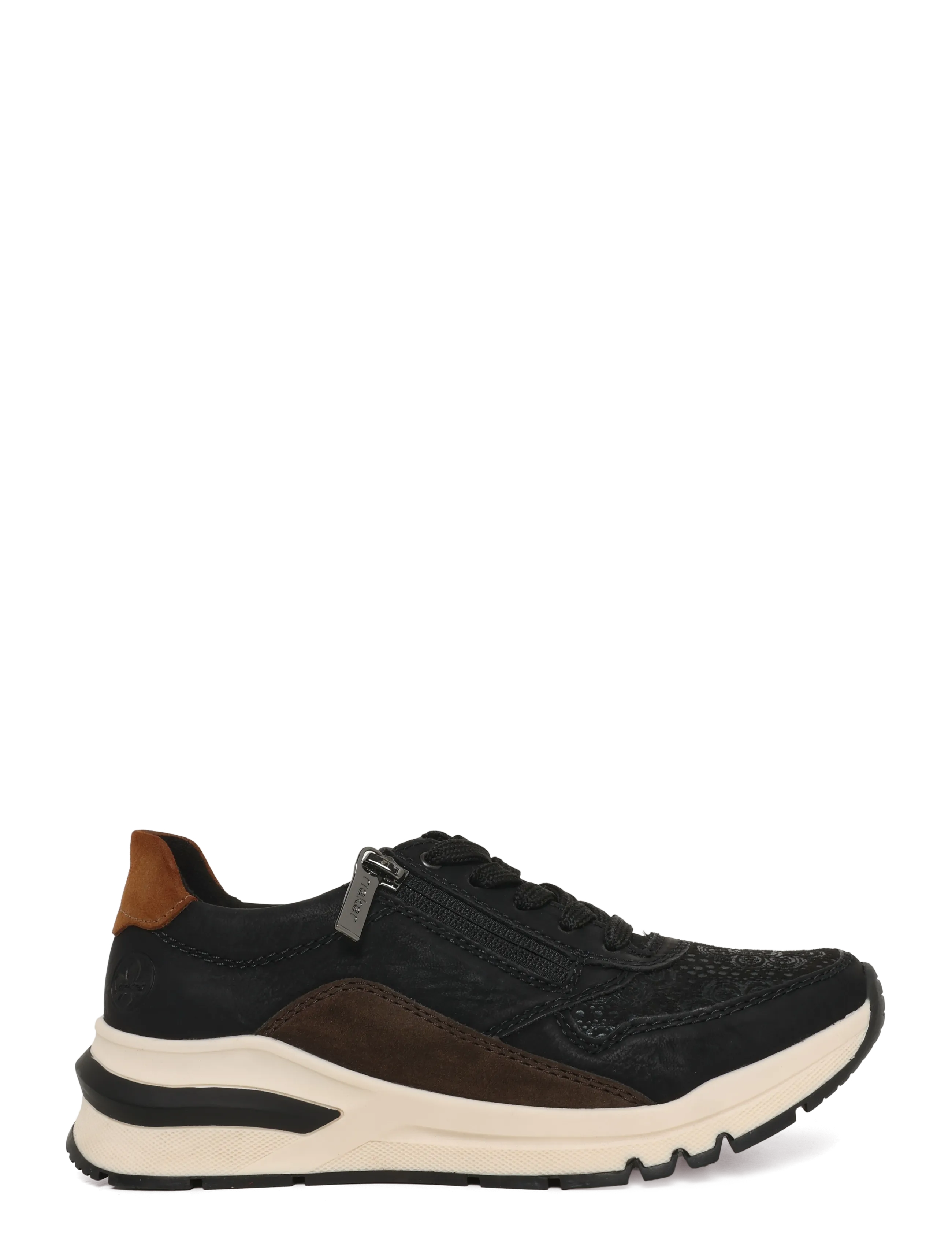 Rieker - Rieker Ladies shoes M6618-00 Black - låga sneakers - black - 2