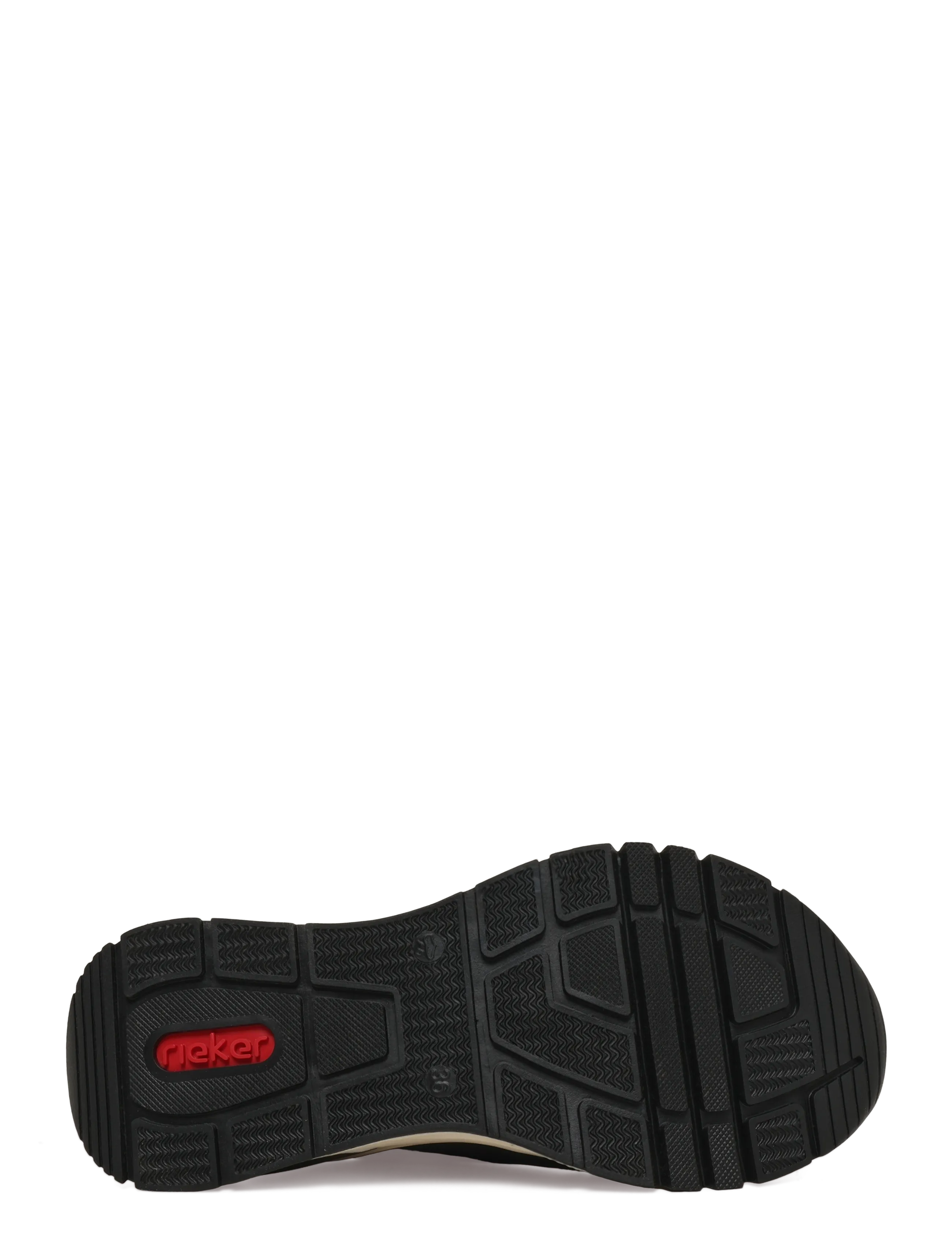 Rieker - Rieker Ladies shoes M6618-00 Black - låga sneakers - black - 4