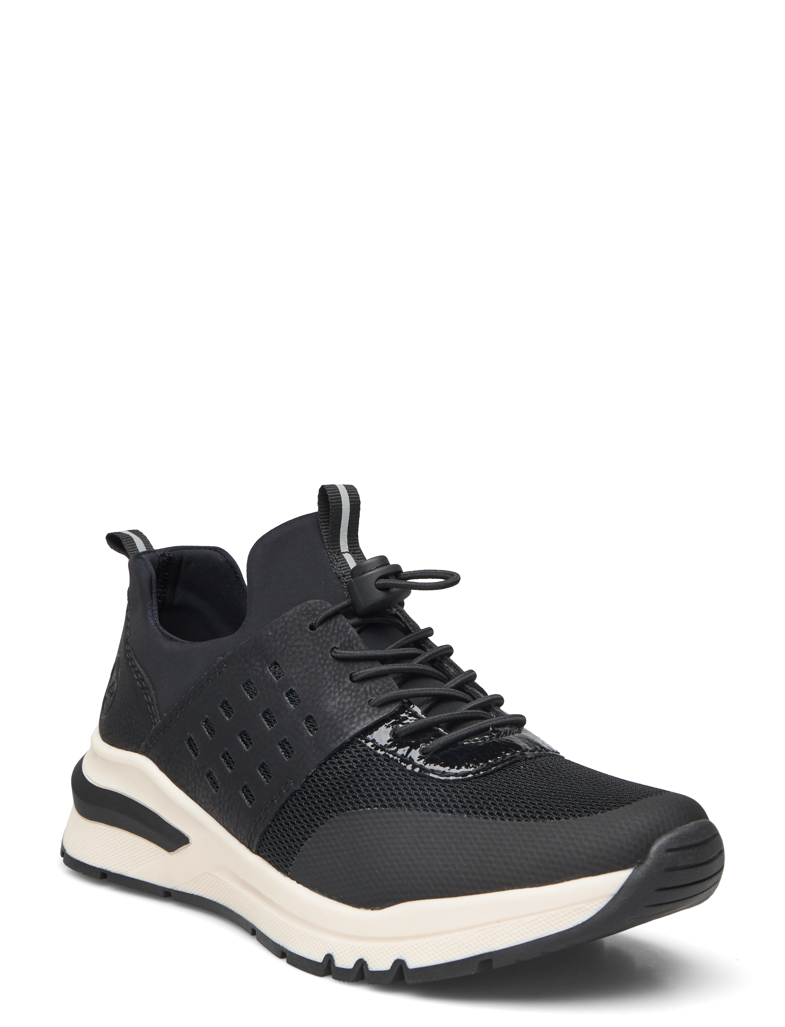 Rieker Ladies shoes M6651-80 White - BLACK