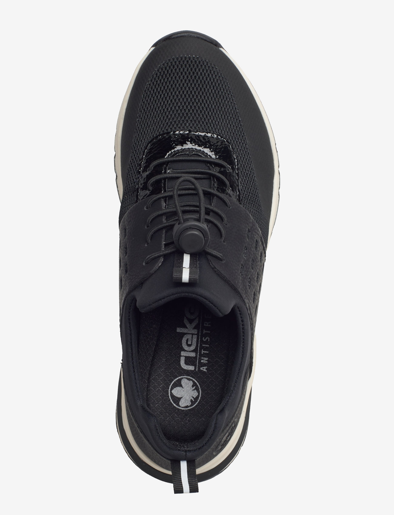 Rieker - Rieker Ladies shoes M6651-80 White - konfirmationstøj - black - 3