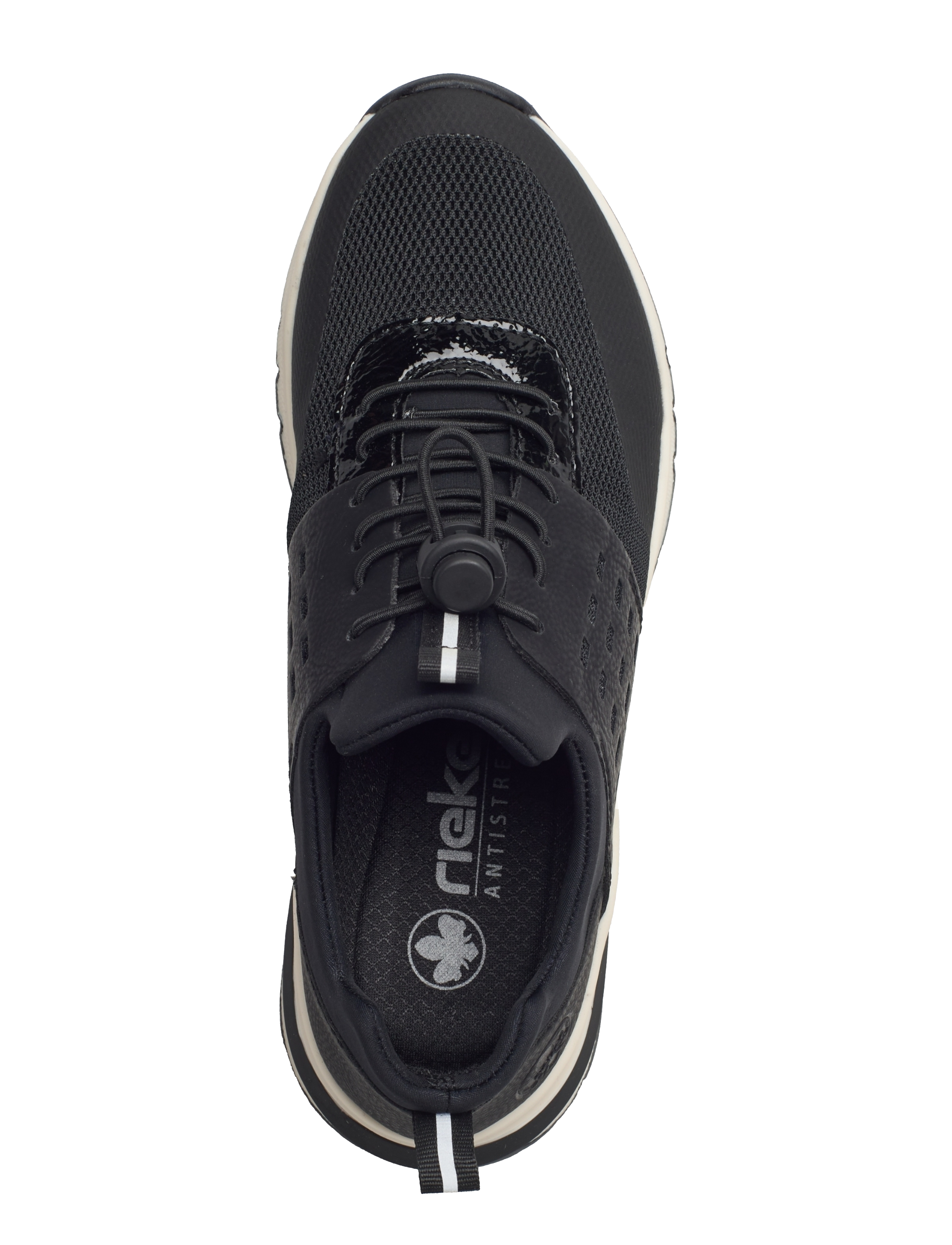 Rieker - Rieker Ladies shoes M6651-14 - kristības - black - 3