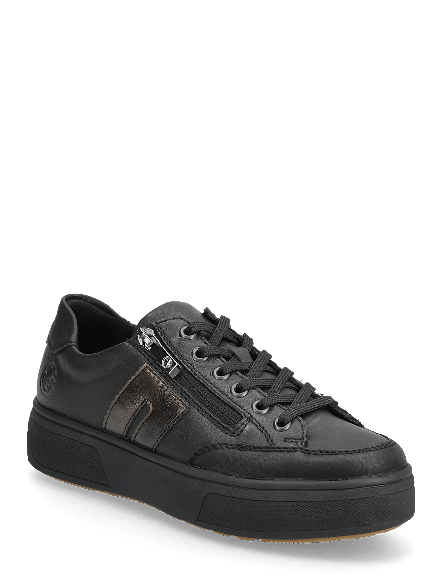 Rieker - M7711 - niedrige sneaker - black - 0