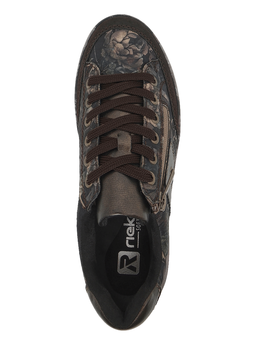 Rieker - M7711-26 - lave sneakers - brown - 3
